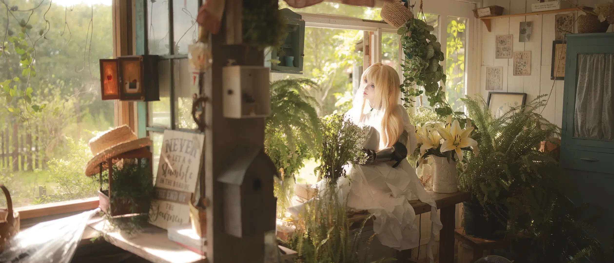 【ヴァイオレット・エヴァーガーデン コスプレ】『ヴァイオレット・エヴァーガーデン』静謐なる午後の記録 - 疏雨烟川（想旅拍版 - 3枚目