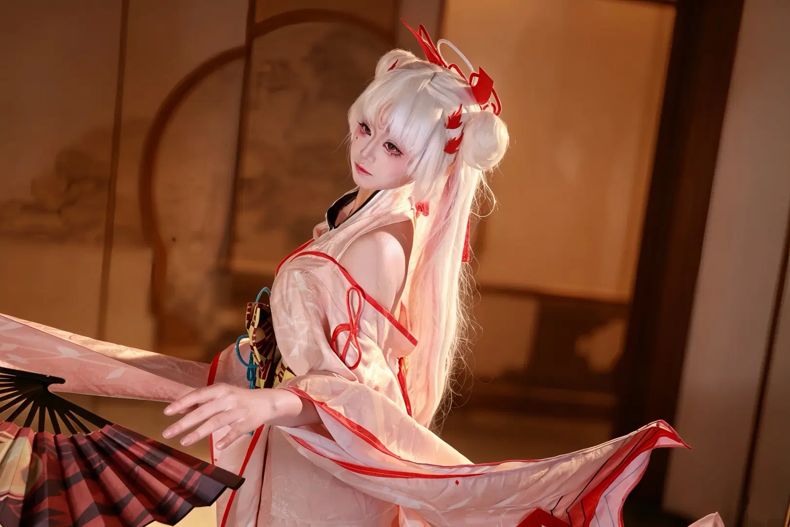 和风cosplay, 不知火cos, 阴阳师, 阴阳师cos, 阴阳师十周年