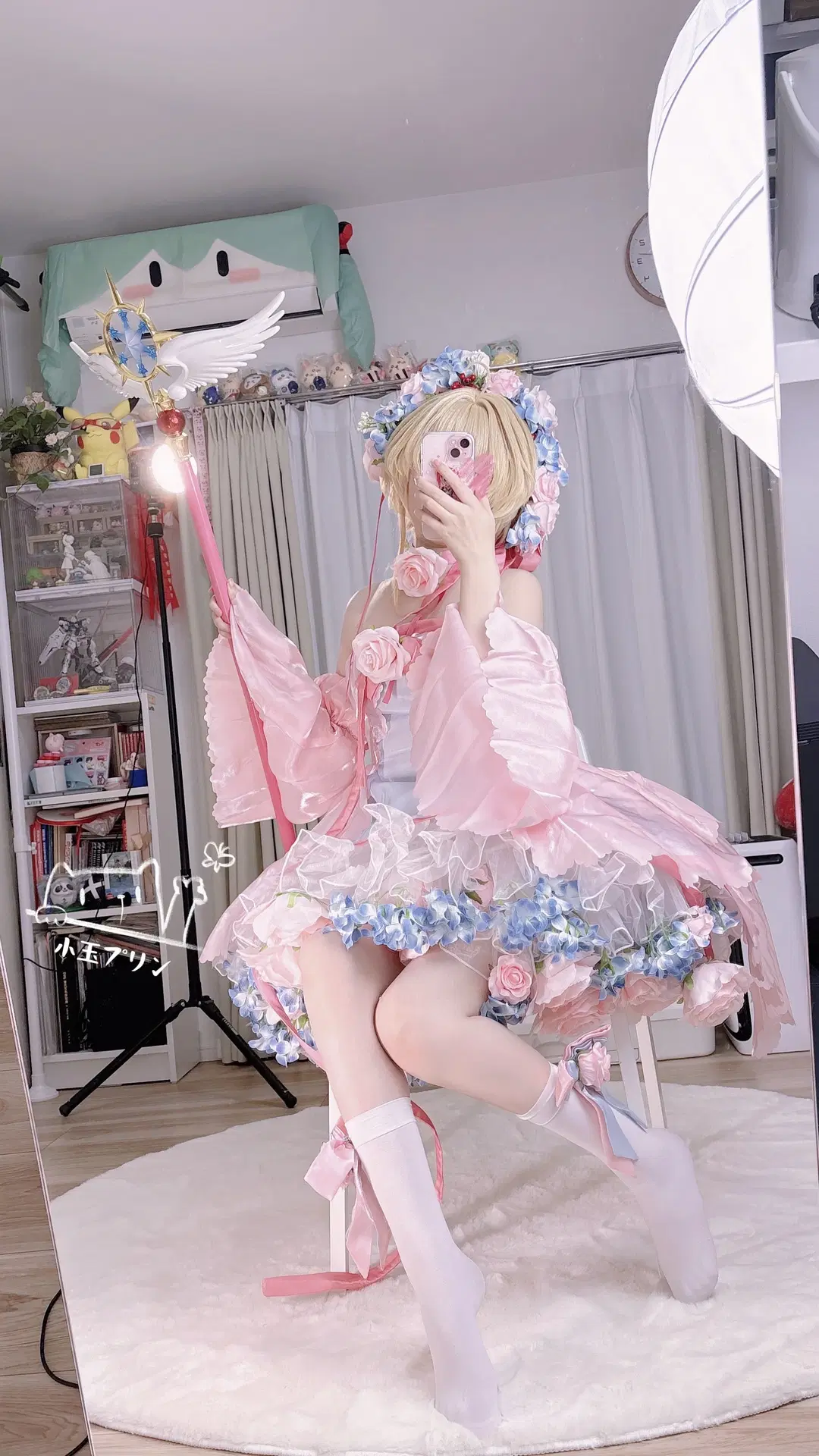 【木之本樱cos】小樱花仙子的变身，像魔法一样缝补世界 - 小玉Purin - 第3张