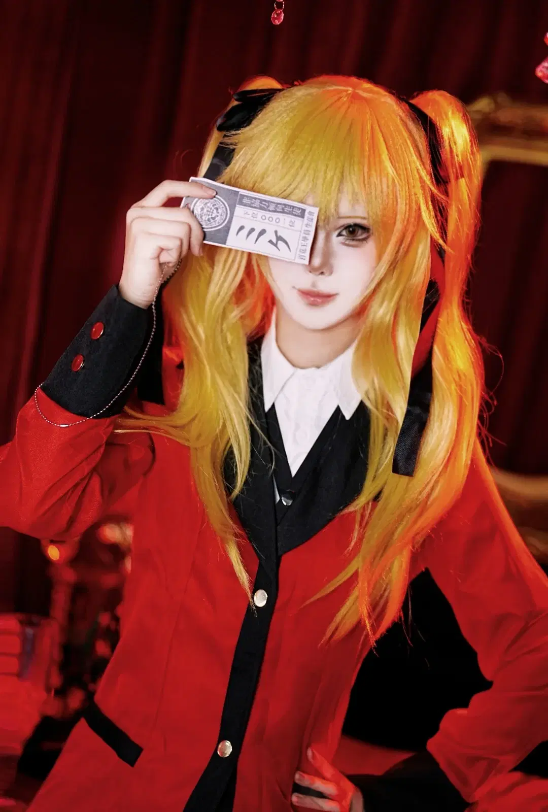 【早乙女芽亜里 コスプレ】『賭ケグルイ』赤と黒の制服が放つ絶対的オーラ - 坐标轴zzz - 3枚目