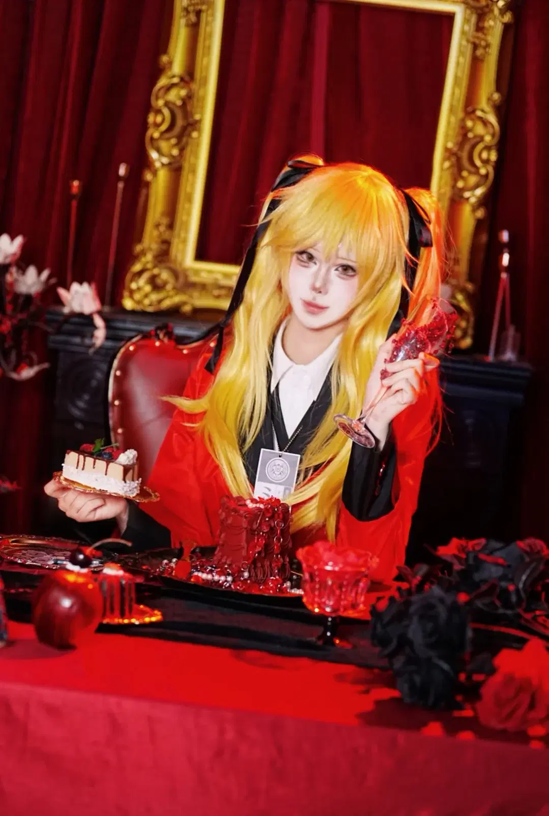 【早乙女芽亜里 コスプレ】『賭ケグルイ』赤と黒の制服が放つ絶対的オーラ - 坐标轴zzz - 9枚目