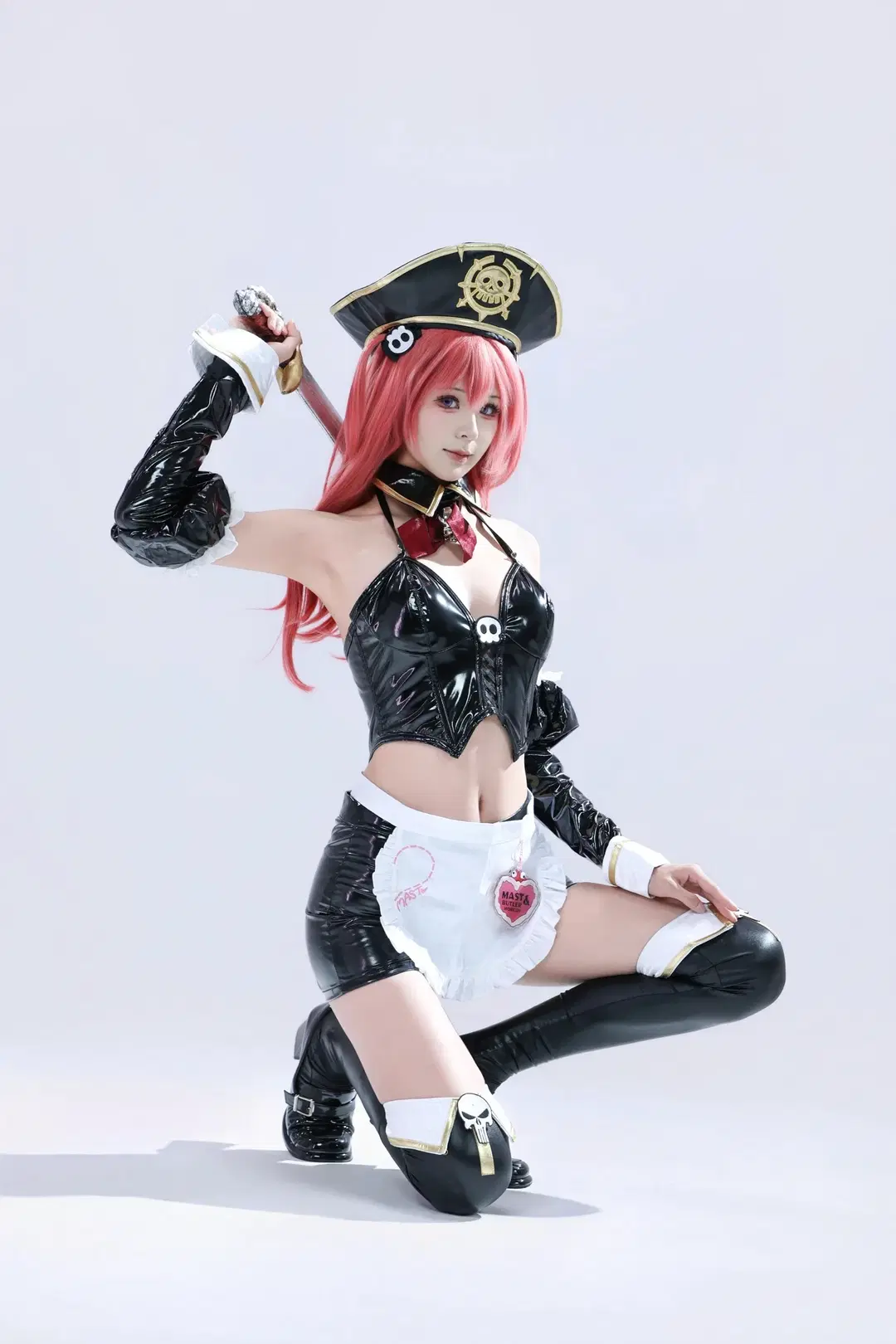 马斯特cos, 胜利女神, 胜利女神nikke, 白棚摄影, 漆皮长靴