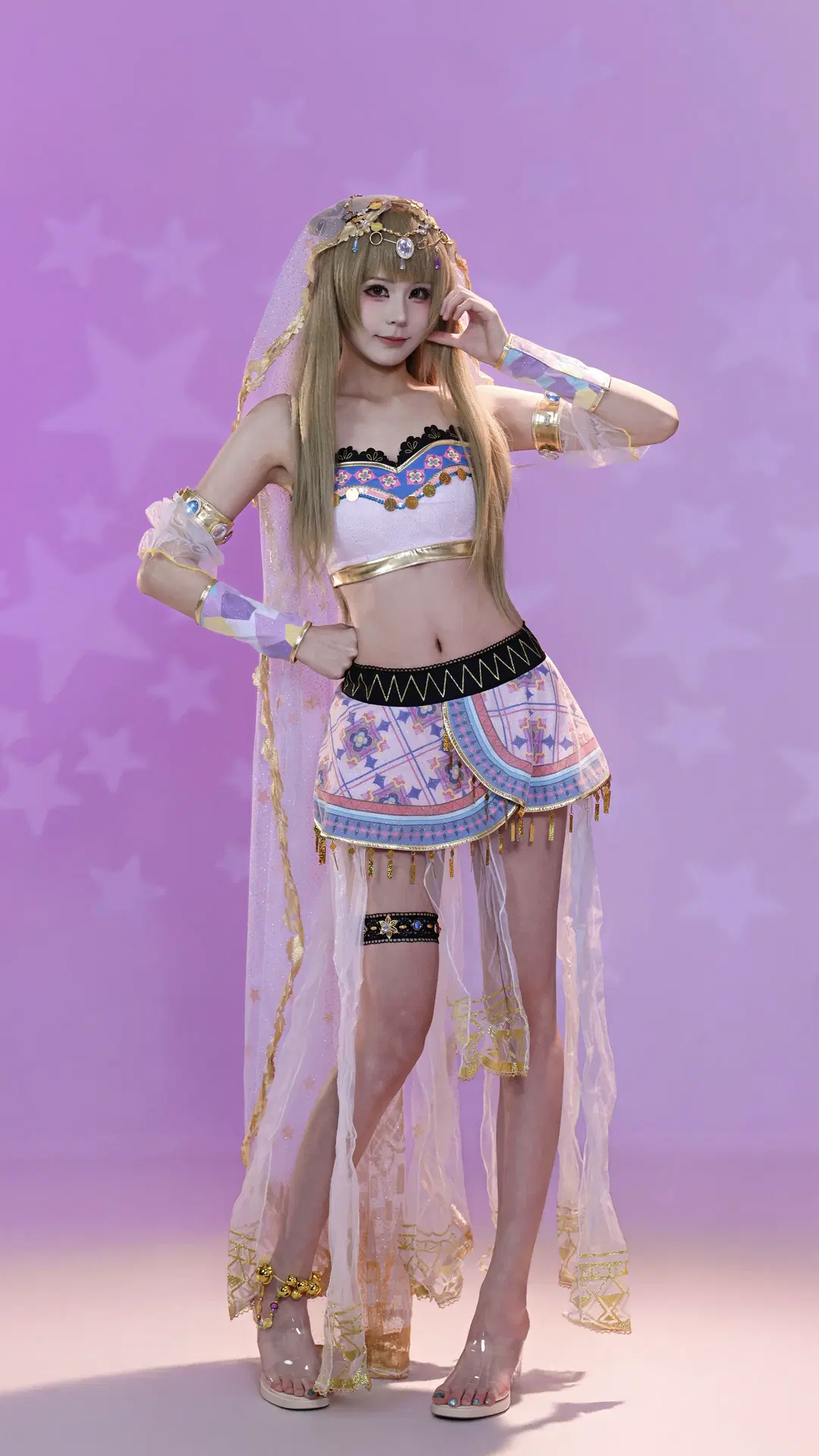 【南小鸟cos】LoveLive缪斯星空打歌服，今天也是闪闪发光的一天 - 编号0827 - 第3张