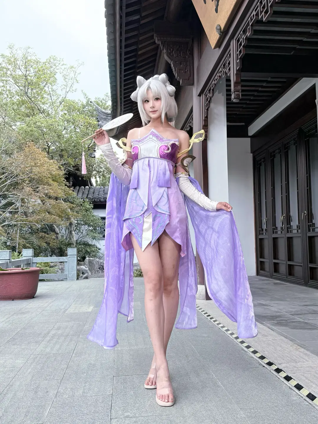 cosplay, 古风摄影, 王者荣耀, 嫦娥cos, 中秋节
