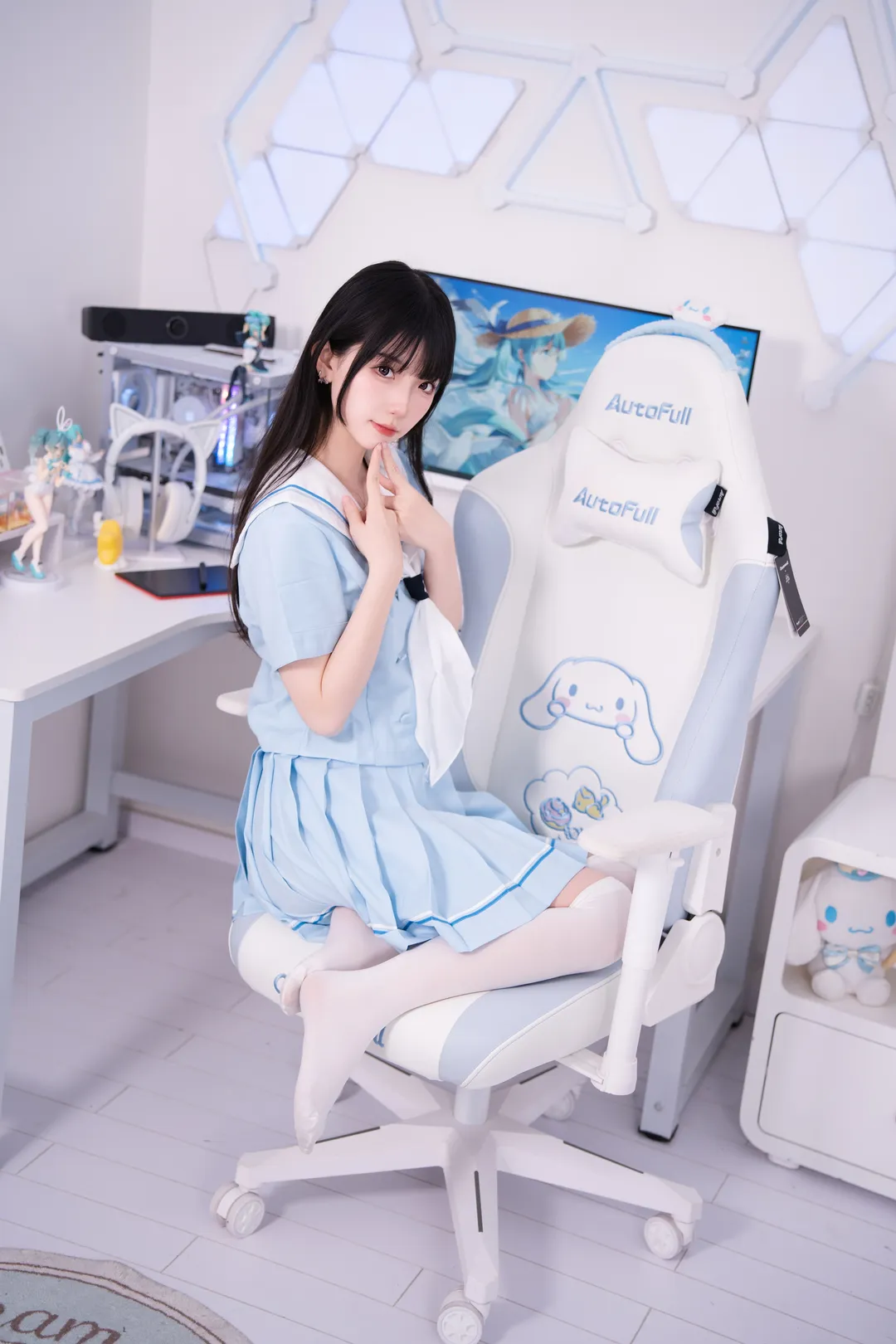 白丝, 电竞少女, 女仆至上主义, 二次元穿搭, 玉桂狗 - 第1张
