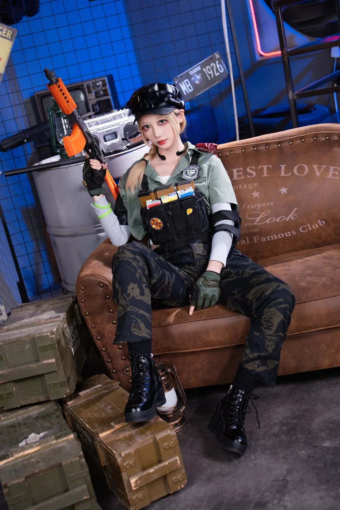 cosplay, 战术风, 三角洲行动, 反差萌, 军事风