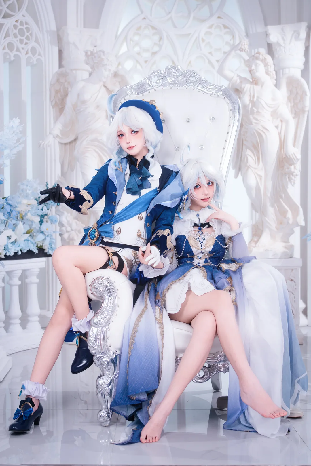 二次元, 原神, cosplay, 原神cosplay, 旅行者cos
