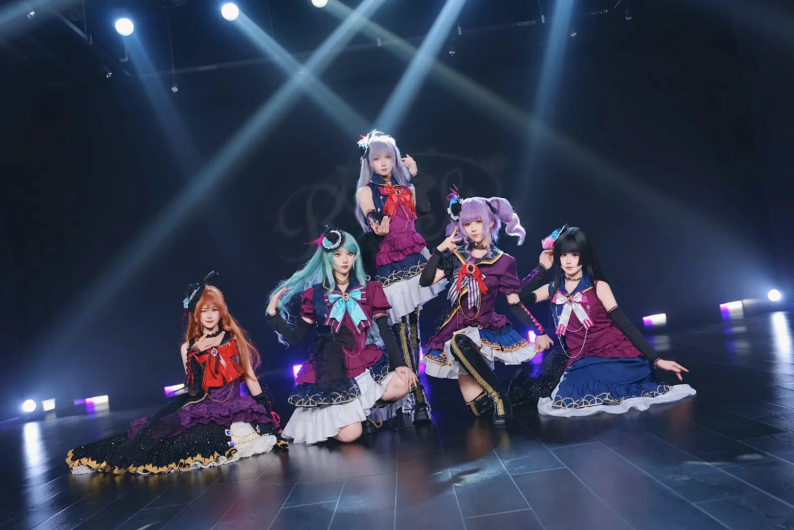 【宇田川亞子cos】Roselia舞臺打歌服抓拍 - 上好嘉也子 - 第4張
