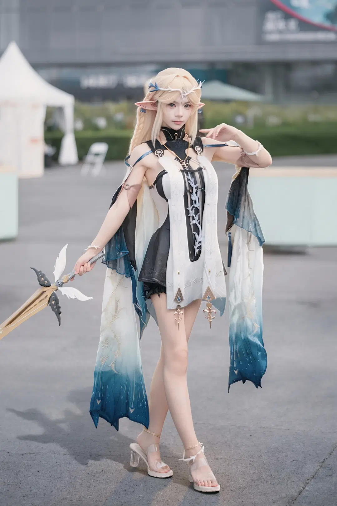 鸣潮, cosplay, 卡提希娅cos, 漫展摄影, 世界线漫展