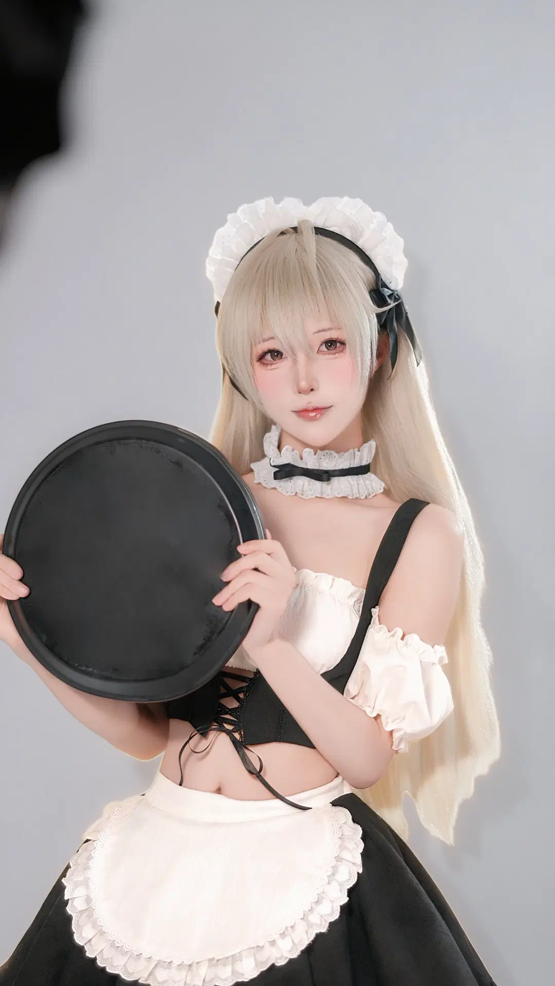 【Kasugano Sora cosplay】Maid Outfit with Black Tights Photoshoot Showcase by Mars拍噗拍 - Image 2