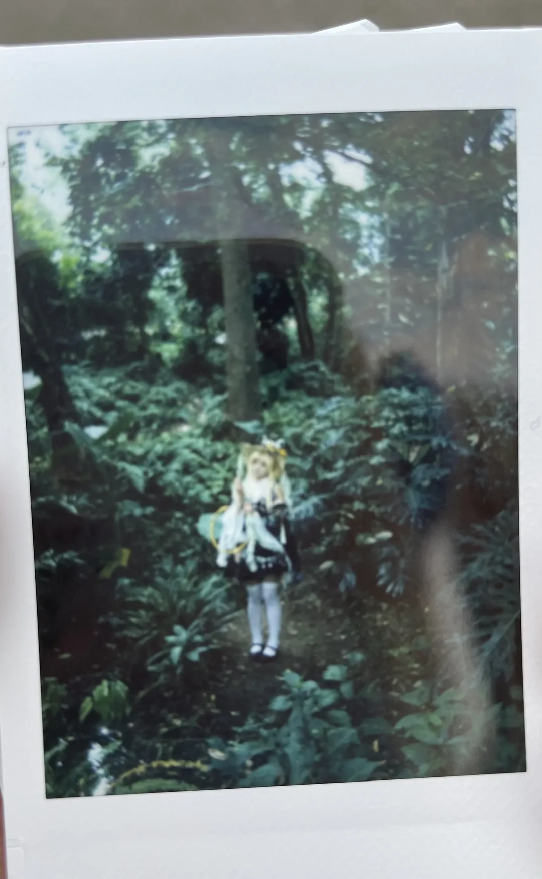 cosplay, 东方project, 白丝, 洩矢诹访子cos, 拍立得 - 第2张