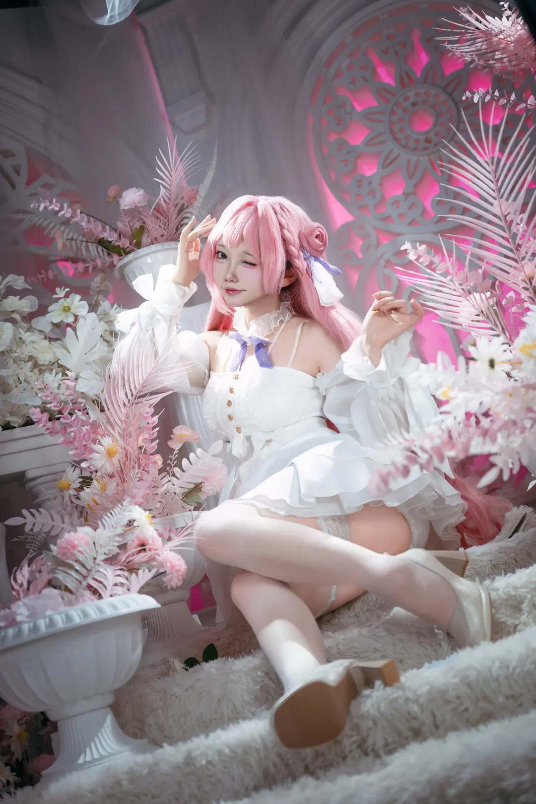 【桃樂絲cos】nikke的粉色甜心，夢幻花園裡的少女 - 阿森纳的小马丁 - 第3張