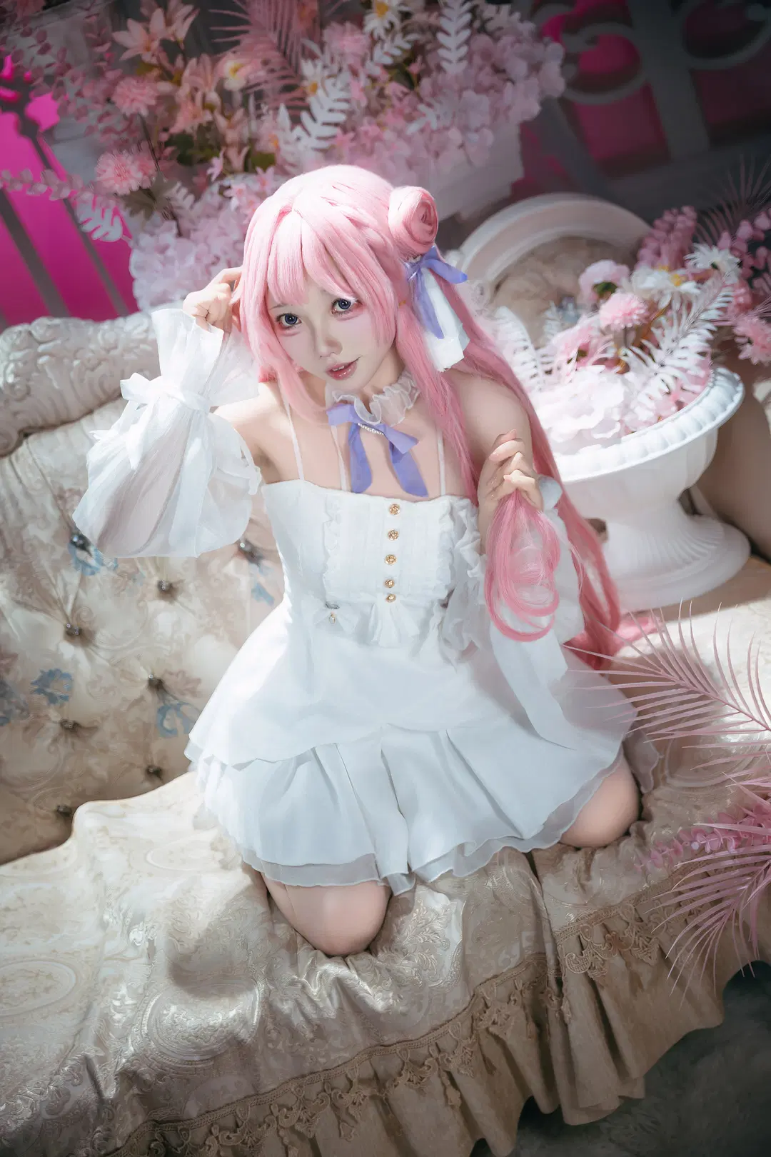 【桃樂絲cos】nikke的粉色甜心，夢幻花園裡的少女 - 阿森纳的小马丁 - 第4張