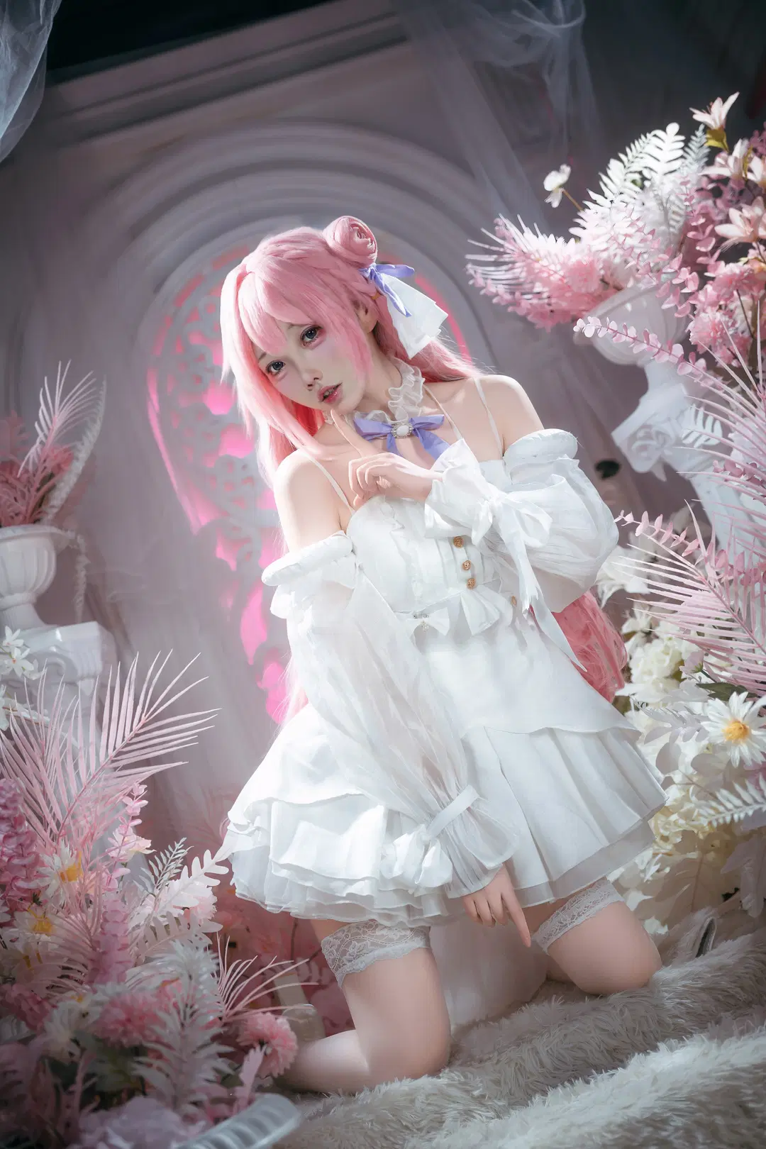 【桃樂絲cos】nikke的粉色甜心，夢幻花園裡的少女 - 阿森纳的小马丁 - 第5張