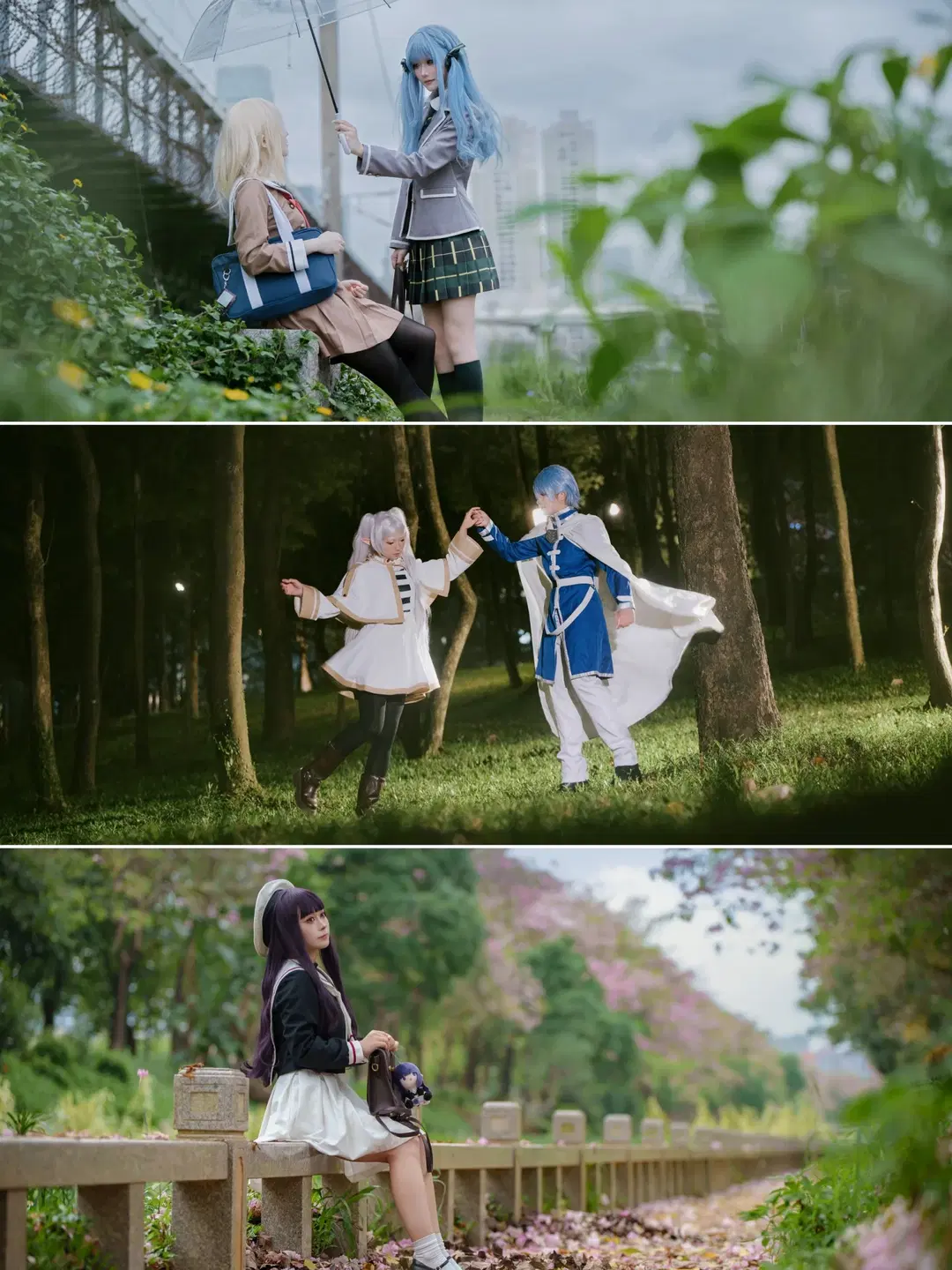 二次元摄影, 外景拍摄, cosplay正片, 深圳cos摄影, 制服丝袜