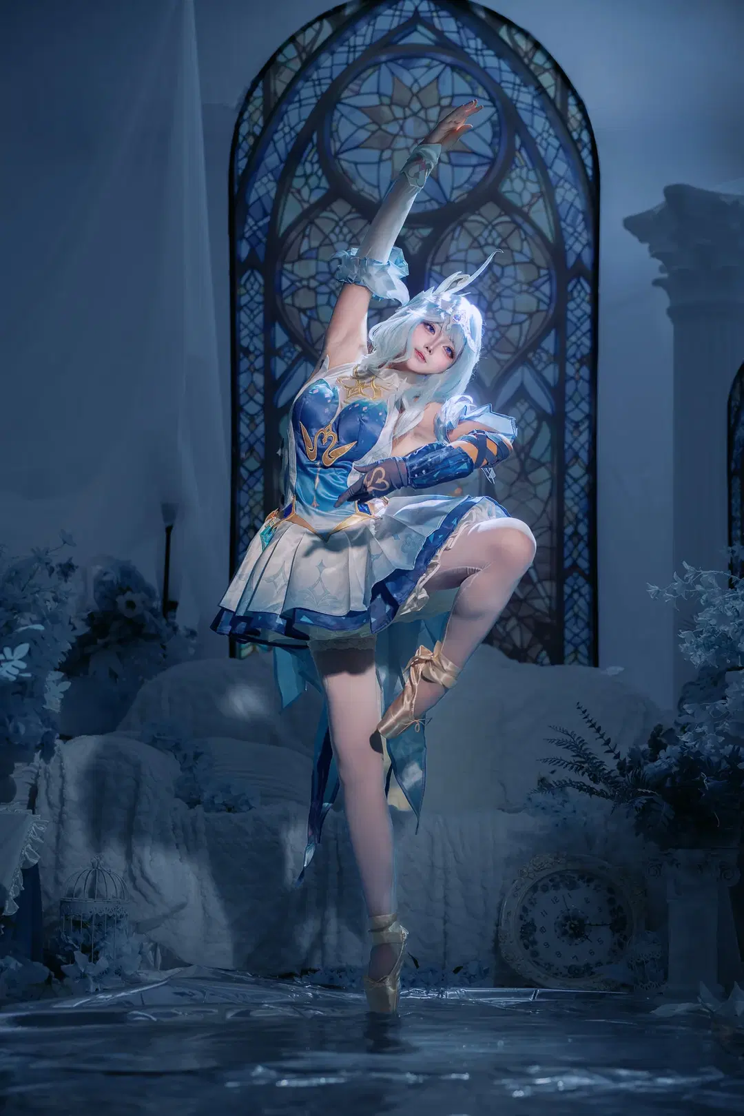 [Odette cosplay] Genshin Impact: The Elegant Dancer of Snezhnaya by 好烦一直想拍照 - Image 3