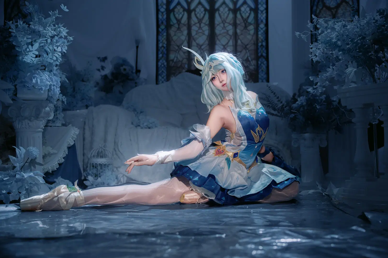 [Odette cosplay] Genshin Impact: The Elegant Dancer of Snezhnaya by 好烦一直想拍照 - Image 5