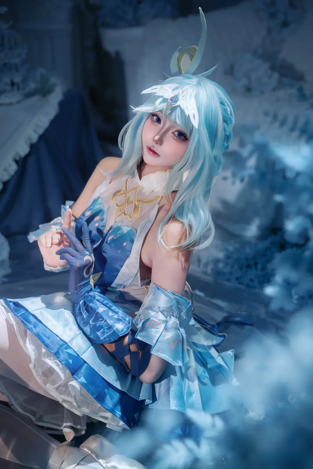 [Odette cosplay] Genshin Impact: The Elegant Dancer of Snezhnaya by 好烦一直想拍照 - Image 6
