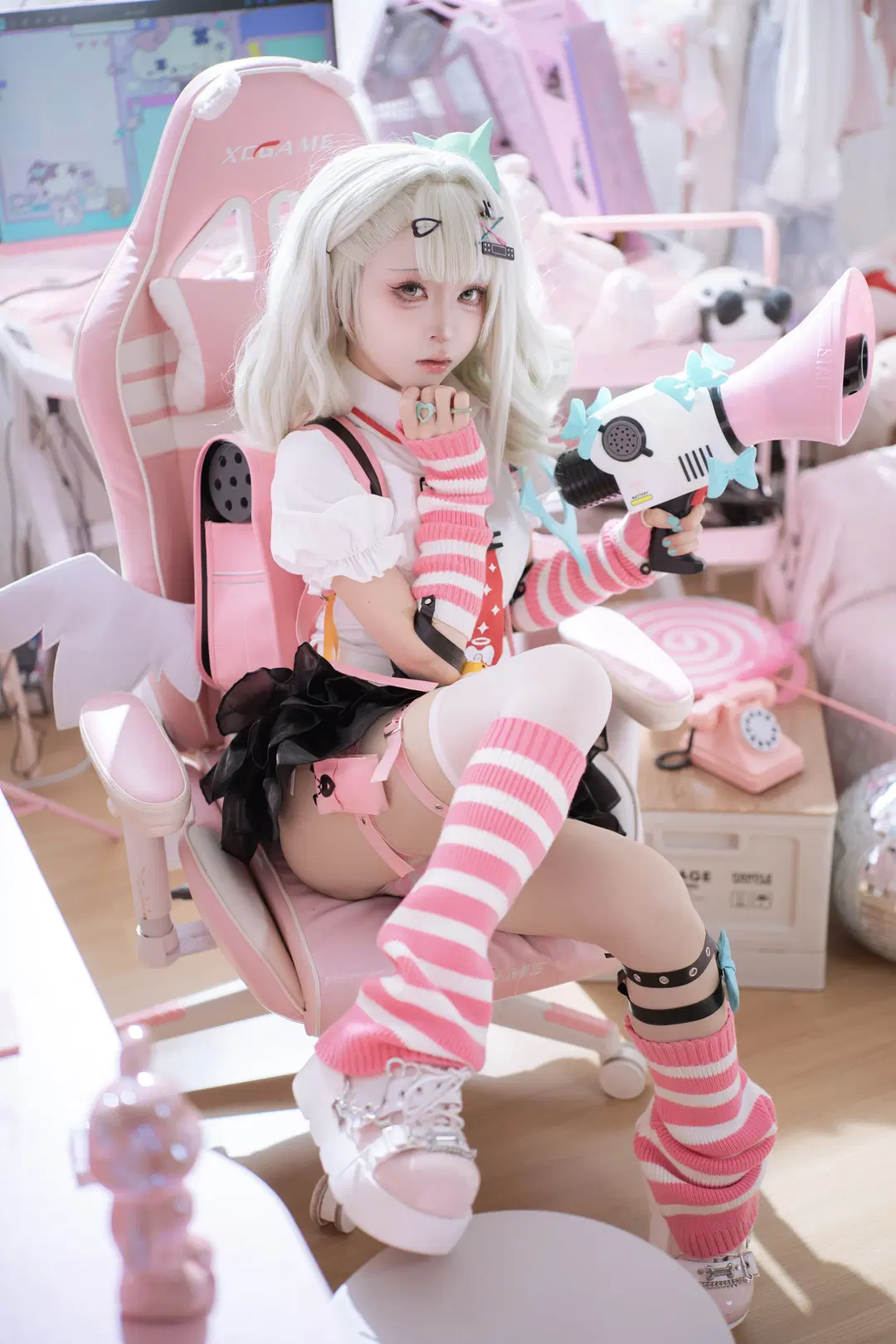 【千夏 コスプレ】『ゼンレスゾーンゼロ』ピンク×ブラックの美少女 - -矢量鱼- - 3枚目
