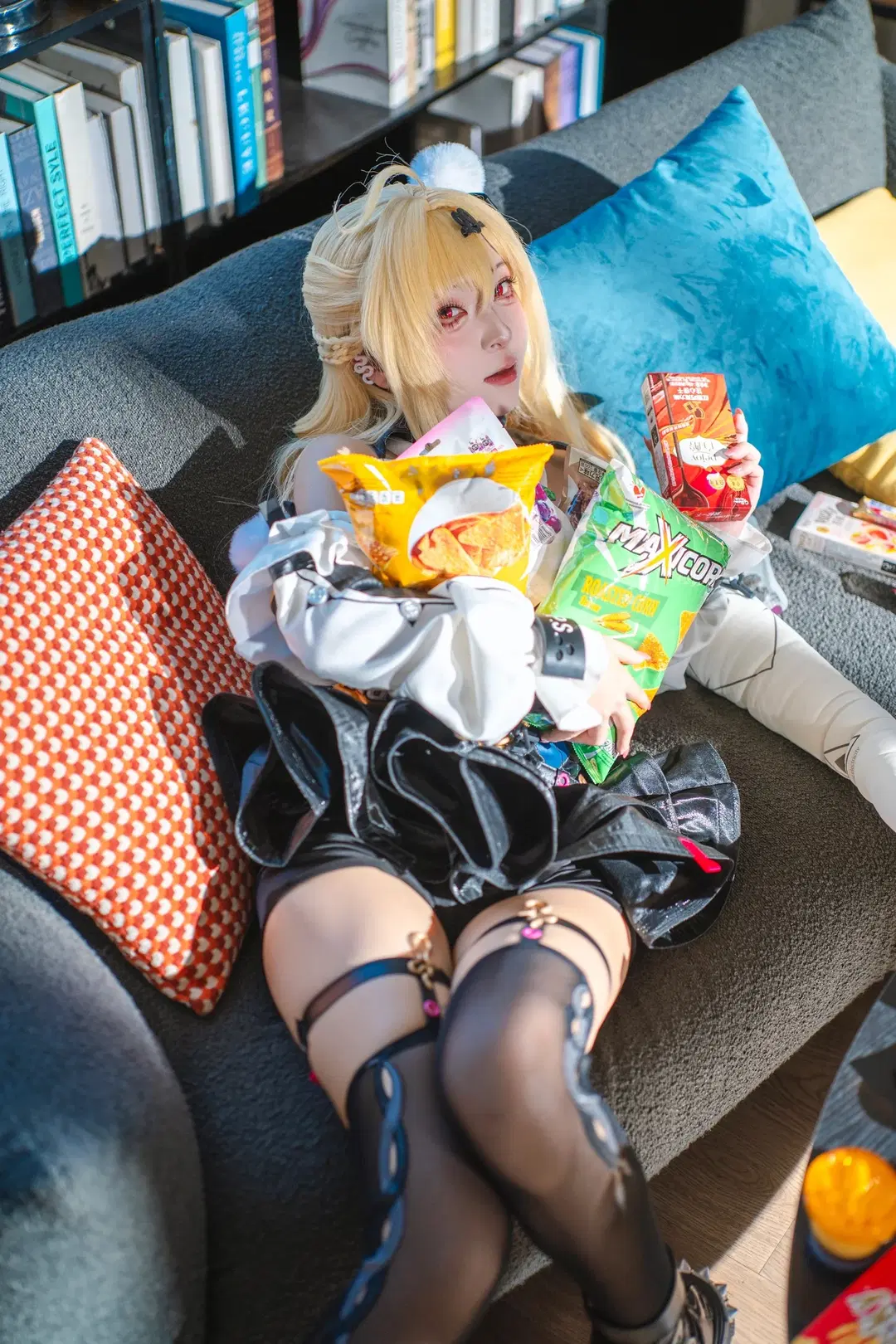 【シーシア コスプレ】シリアル兄妹の家でスナック三昧！食いしん坊の日常を満喫 - -矢量鱼- - 3枚目