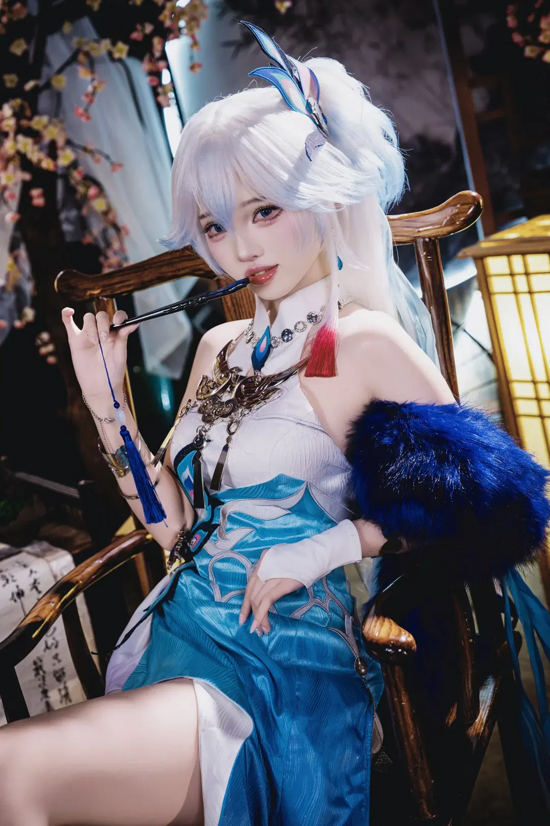 【爻光cos】崩壞星穹鐵道里的那抹幽藍 - 茶包 - 第3張