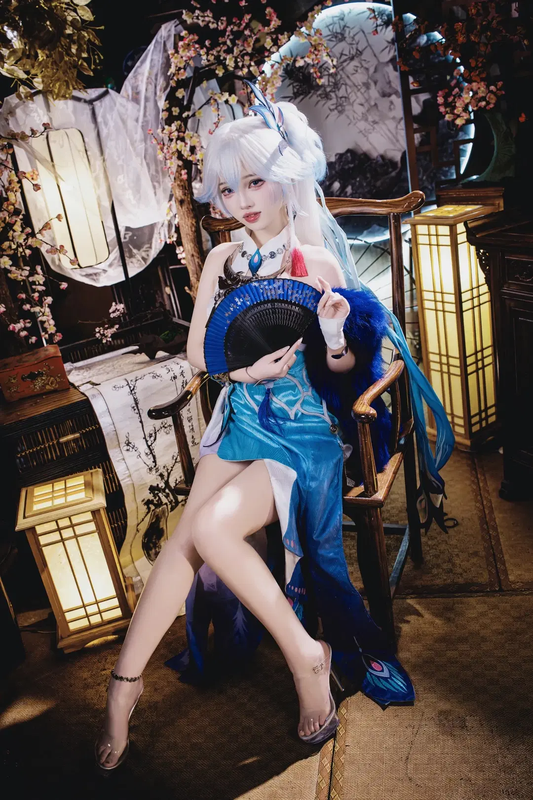 【爻光cos】崩壞星穹鐵道里的那抹幽藍 - 茶包 - 第5張