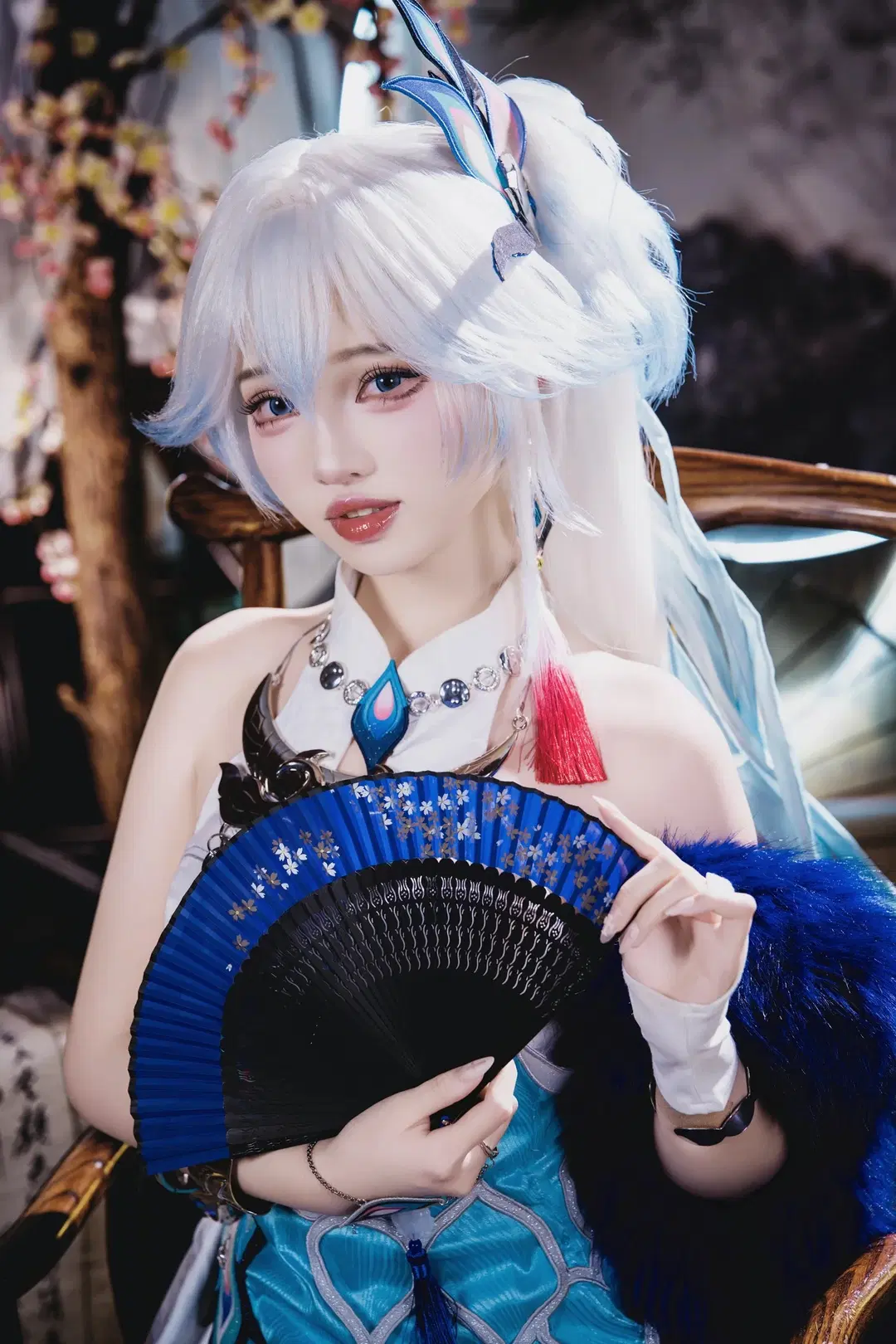【爻光cos】崩壞星穹鐵道里的那抹幽藍 - 茶包 - 第6張