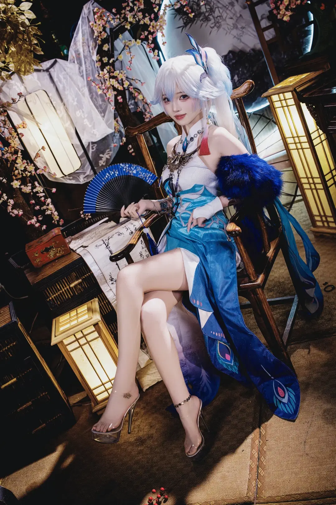 【爻光cos】崩壞星穹鐵道里的那抹幽藍 - 茶包 - 第7張