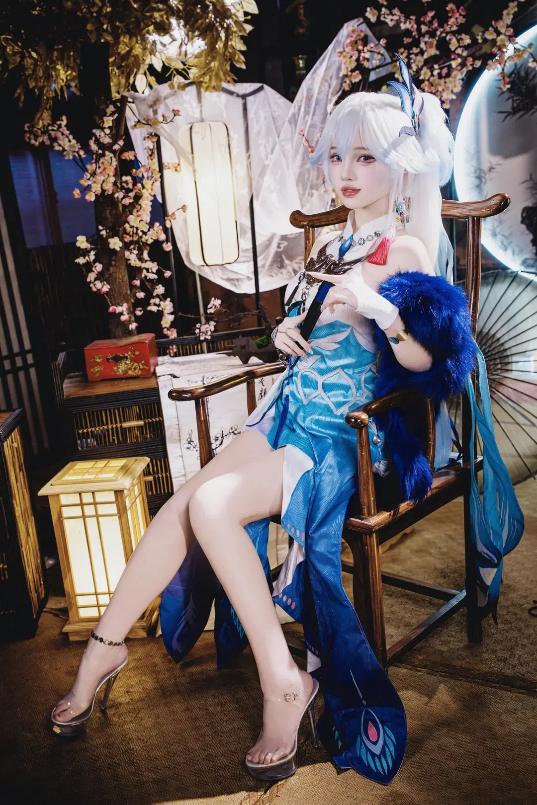 【爻光cos】崩壞星穹鐵道里的那抹幽藍 - 茶包 - 第8張