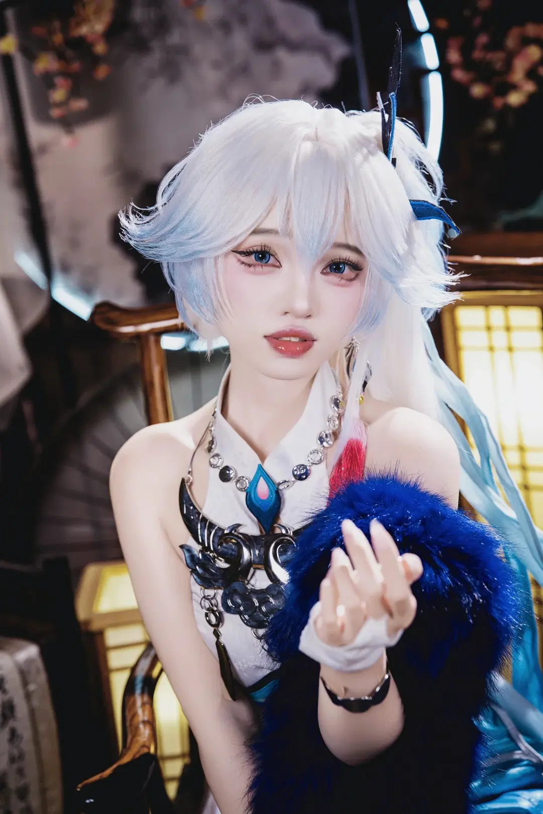 【爻光cos】崩壞星穹鐵道里的那抹幽藍 - 茶包 - 第9張