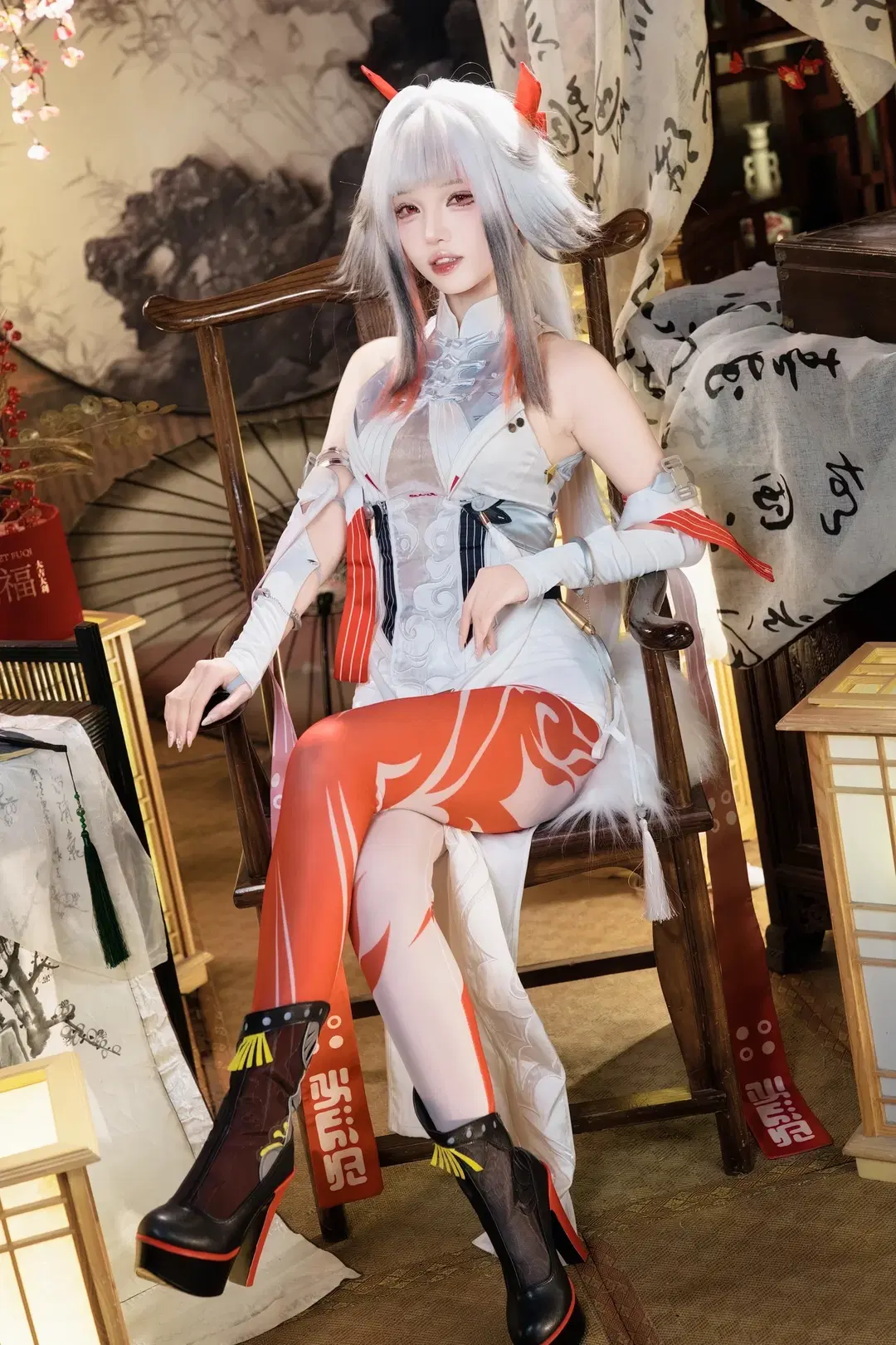【葉瞬光 コスプレ】『ゼンレスゾーンゼロ』中華風の甘い系女子スタイリング - 茶包 - 2枚目
