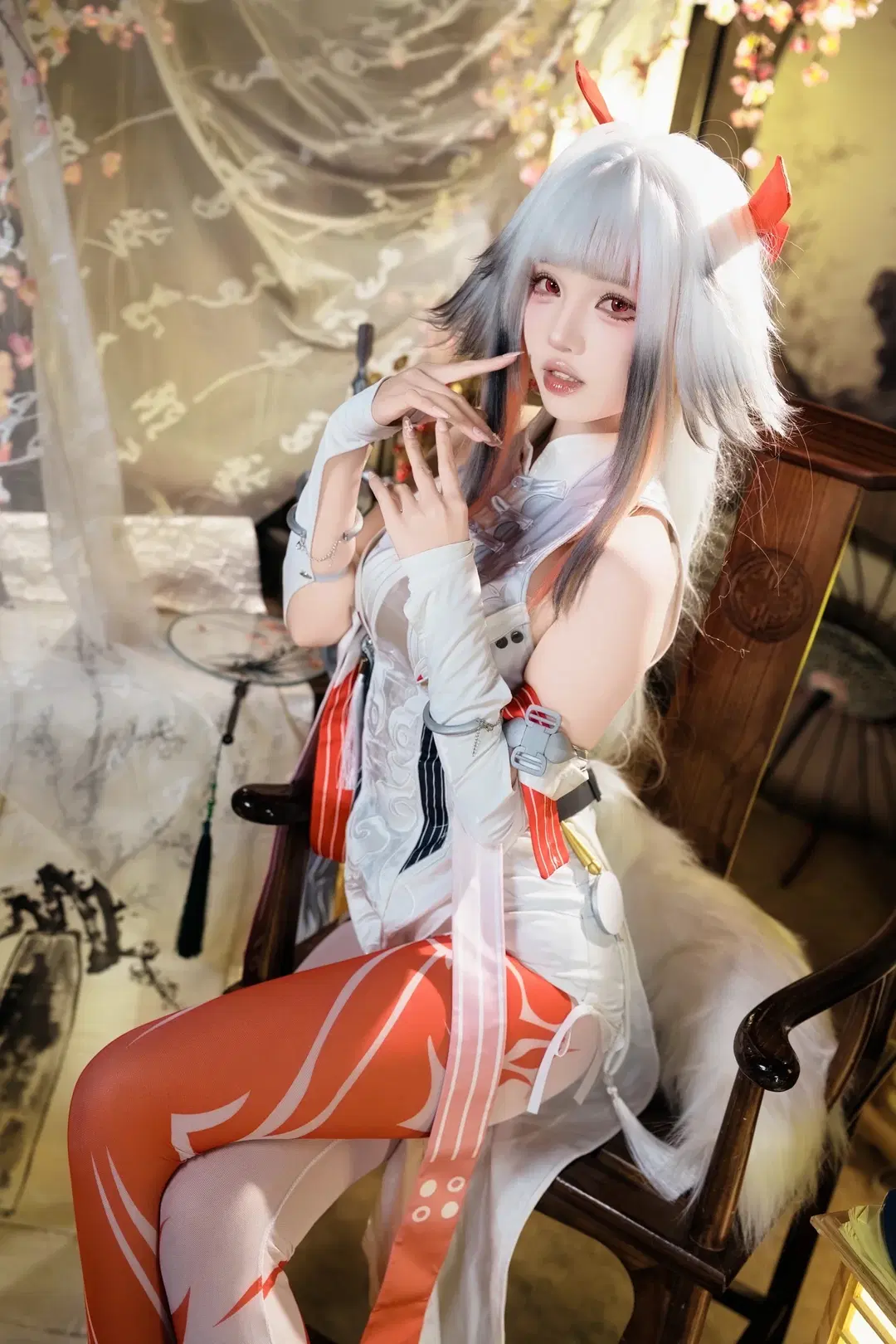 【葉瞬光 コスプレ】『ゼンレスゾーンゼロ』中華風の甘い系女子スタイリング - 茶包 - 6枚目