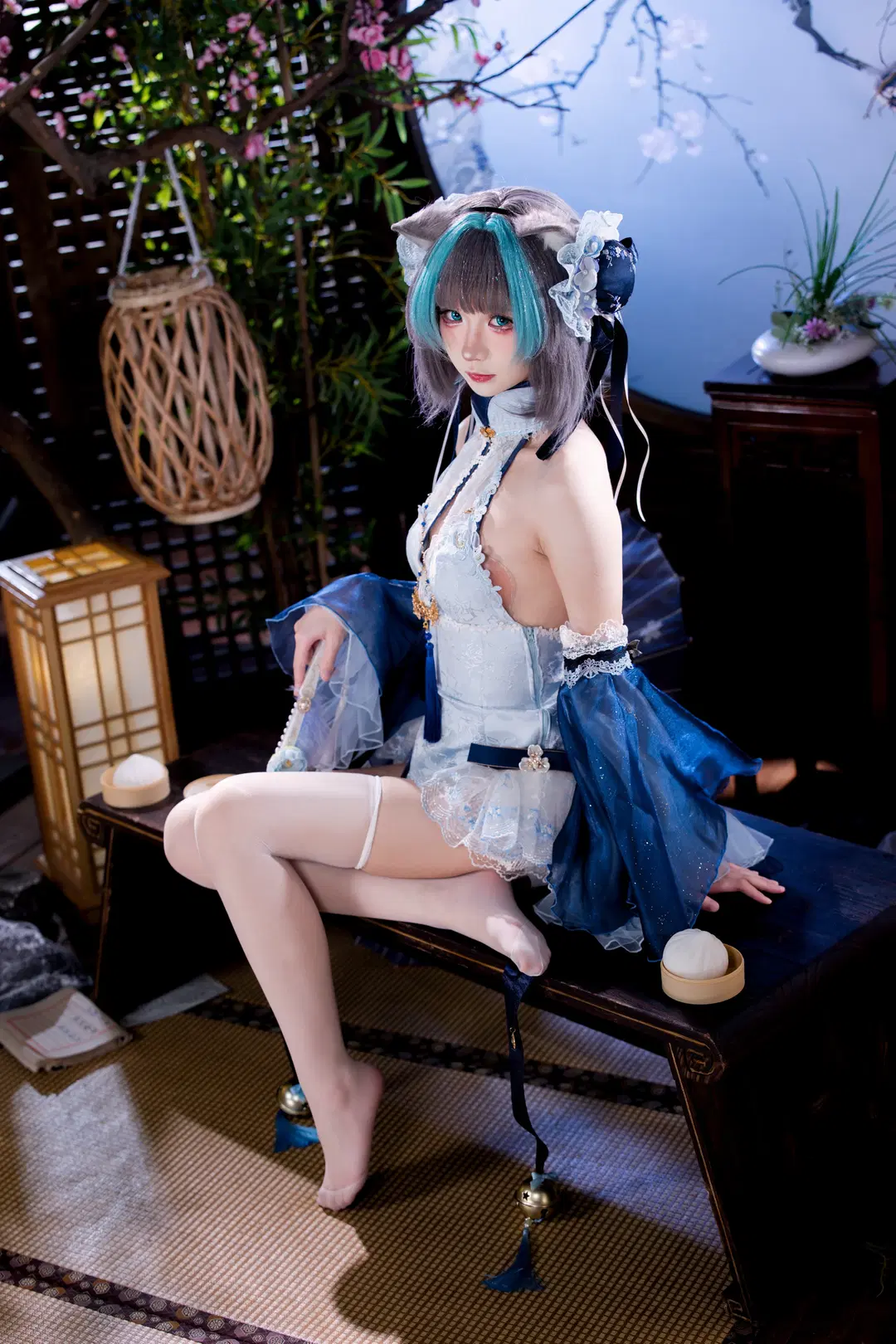 【柴郡cos】碧蓝航线温柔系猫娘穿搭记录 - 茶包 - 第4张