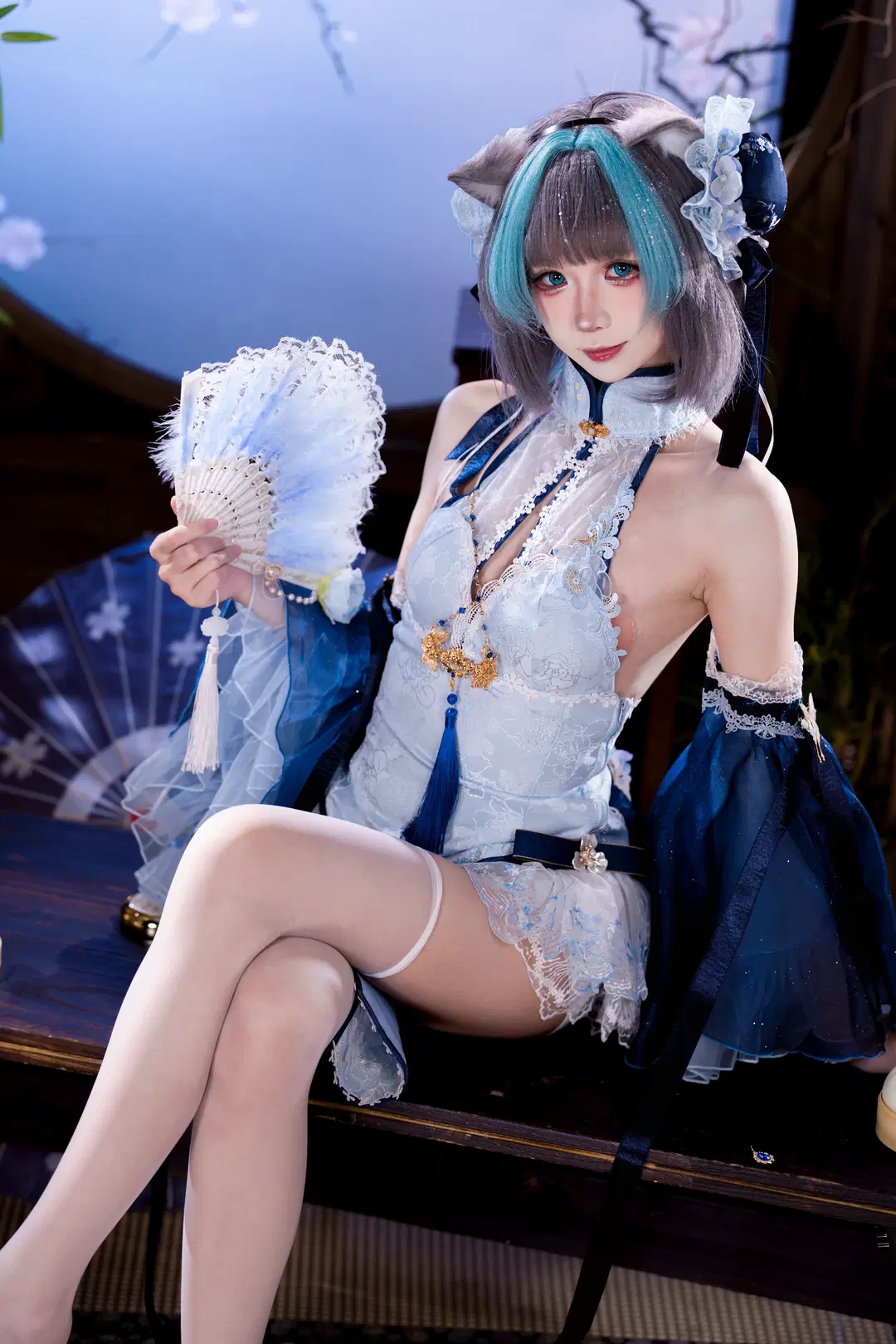【柴郡cos】碧蓝航线温柔系猫娘穿搭记录 - 茶包 - 第8张