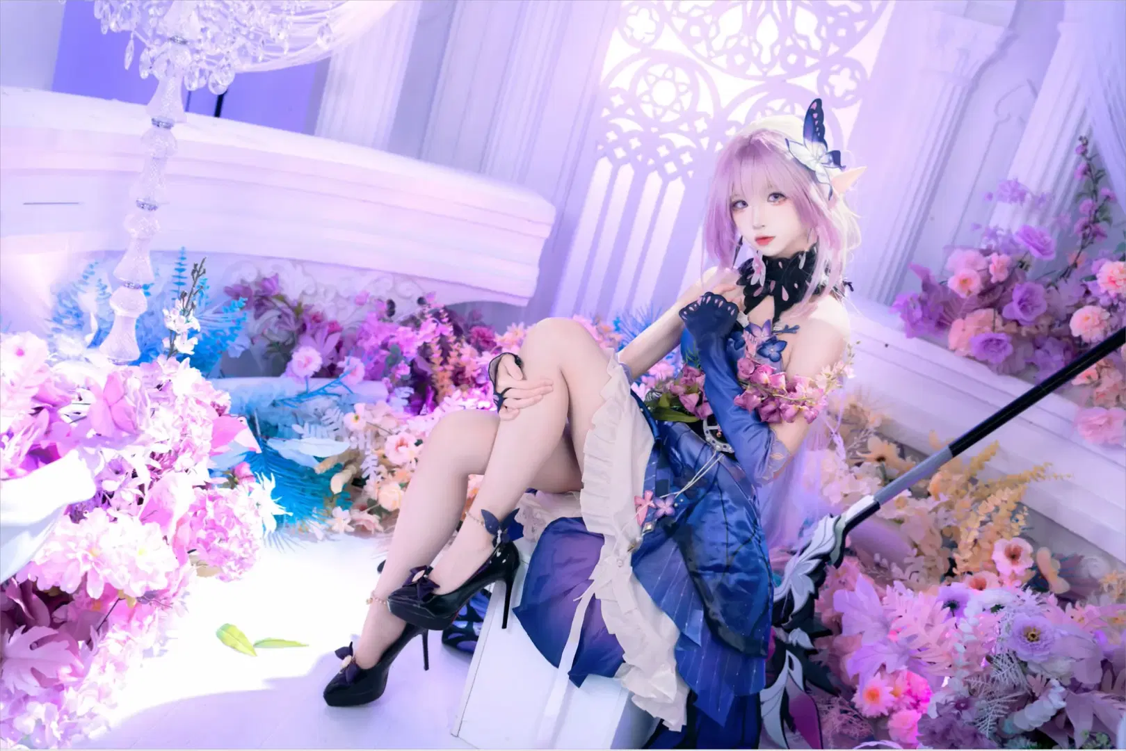 【遐蝶cos】崩坏星穹铁道里的梦幻花海摄影 - 茶包 - 第3张