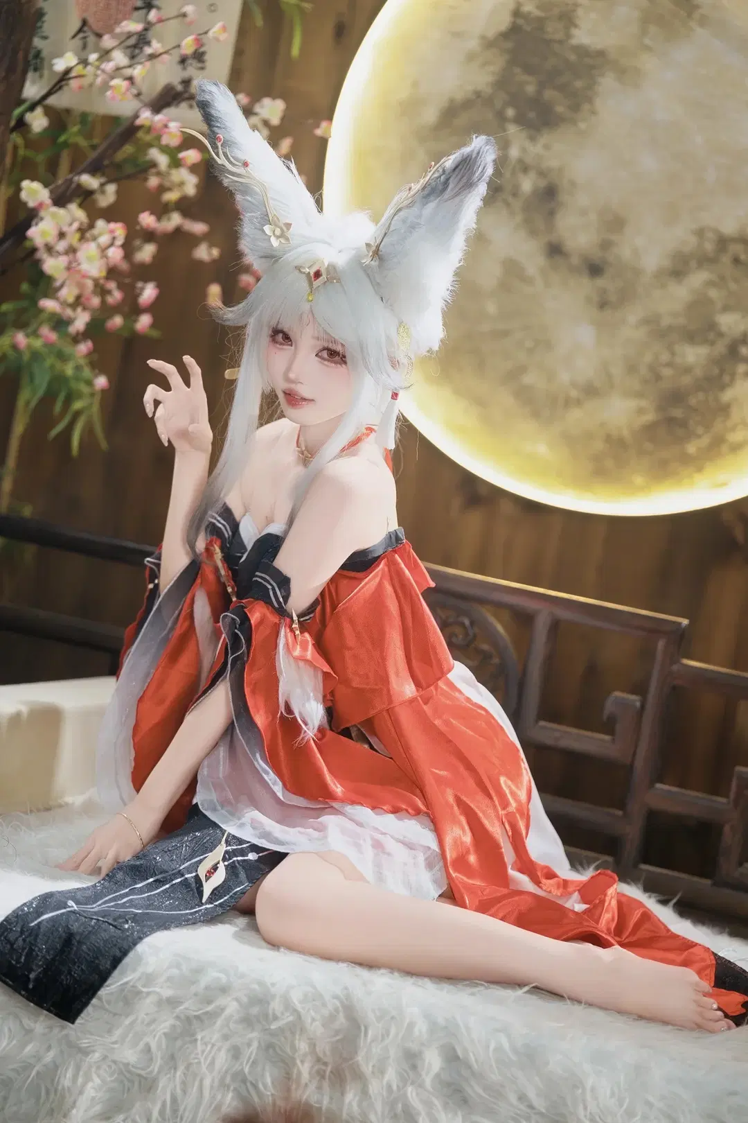 鸣潮, 甜妹cos, 鸣潮cos, 兽耳cos, 心-2cos