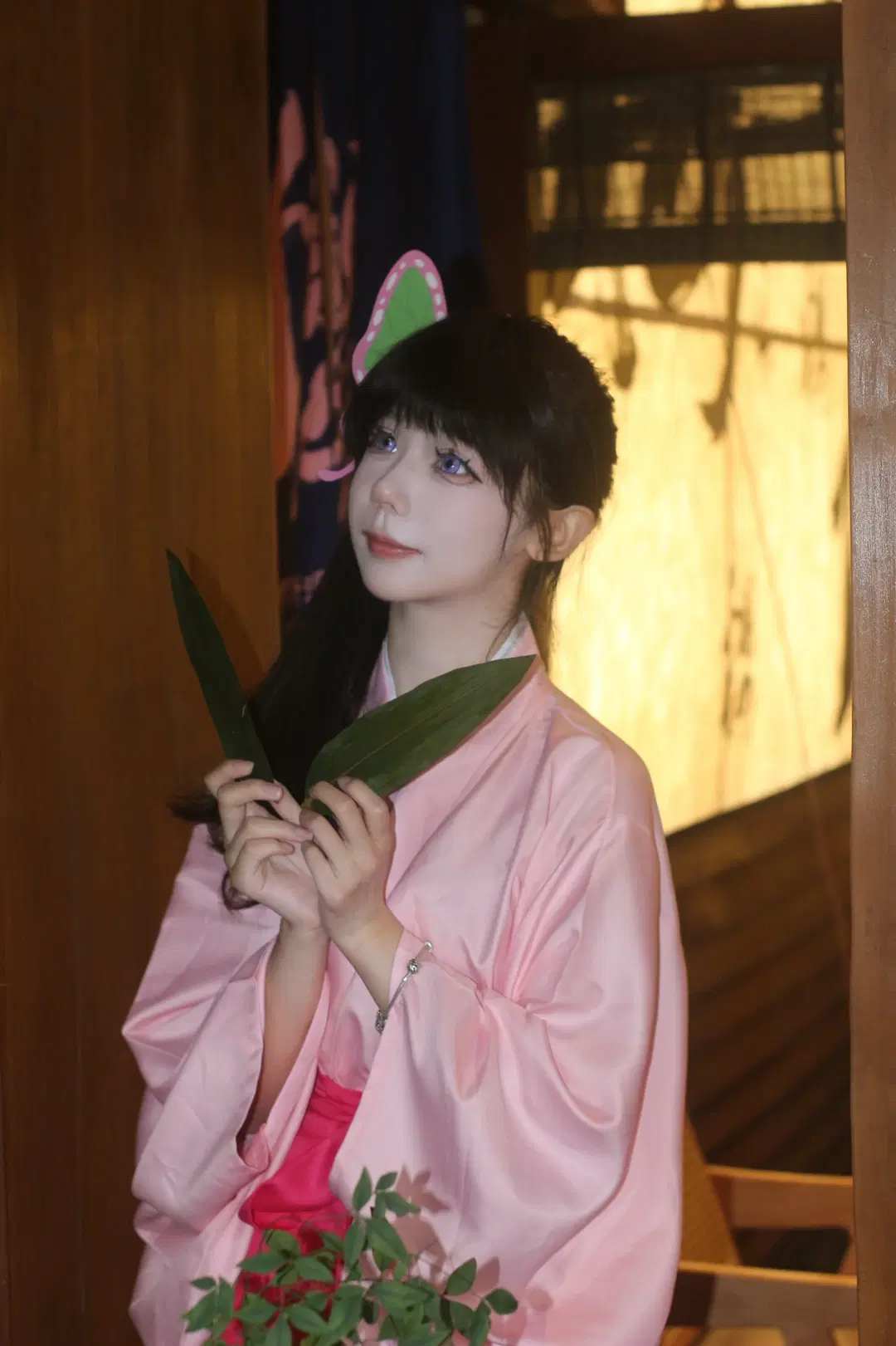 【香奈乎cos】花之呼吸与粉色和服 - 不吃垃圾食品就会疯 - 第4张