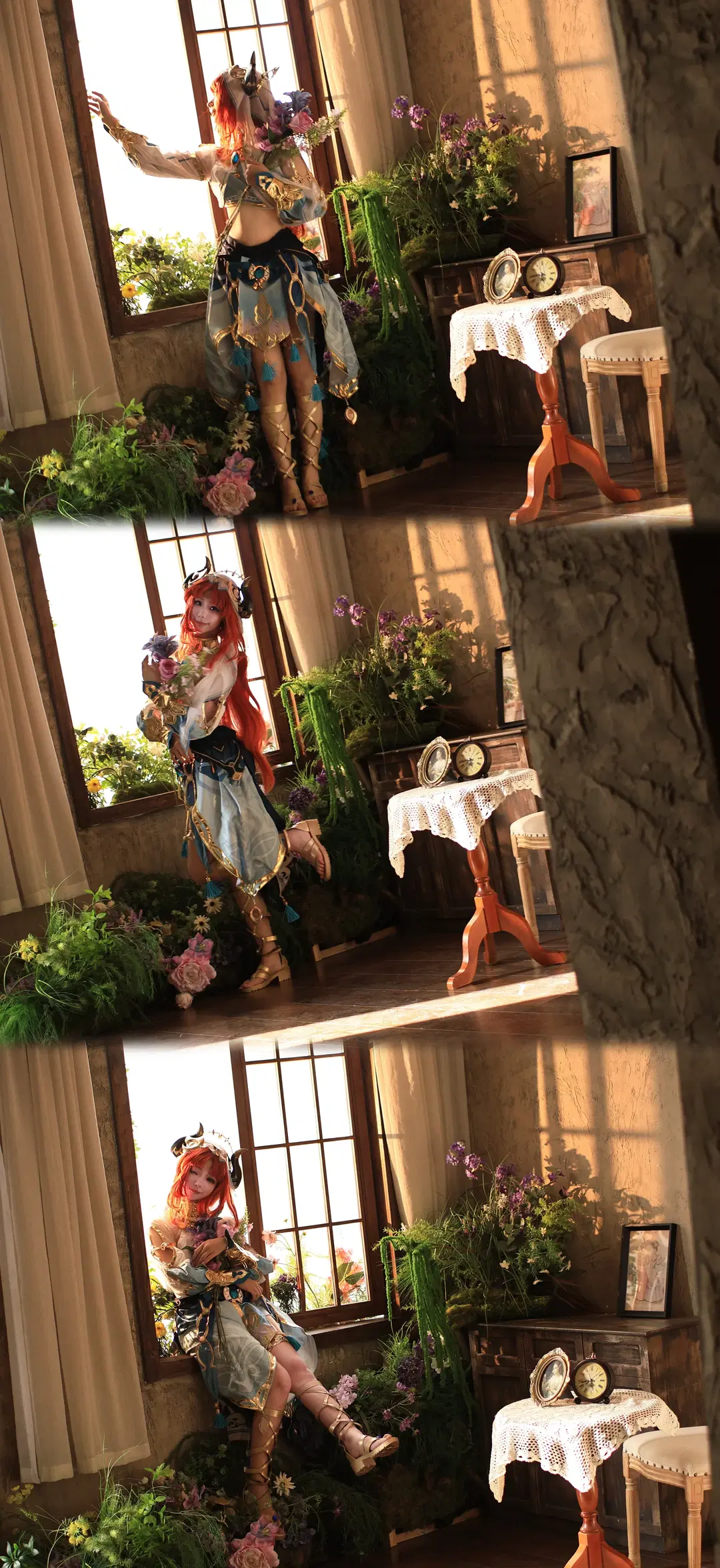 【ニィロウ コスプレ】『原神』生誕祭カウントダウン：窓辺の光と影のポートレート - 不吃垃圾食品就会疯 - 3枚目