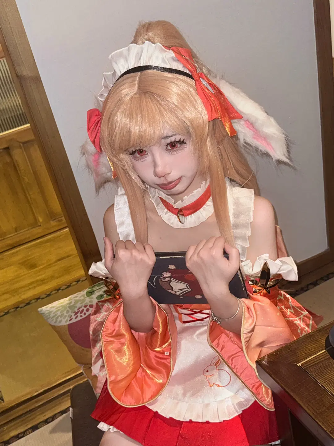 cosplay, Honor of Kings, Maid outfit, Gongsun Li Cosplay, Stockings
