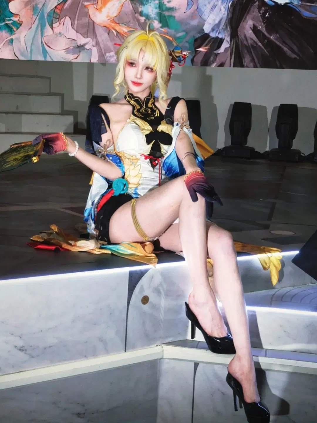 二次元, cosplay, 漫展返图, 舞台摄影, 精灵耳