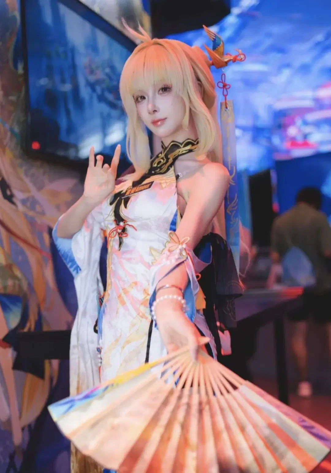 cosplay, 国风奇幻, 华丽造型, 穗穗, 展会拍摄