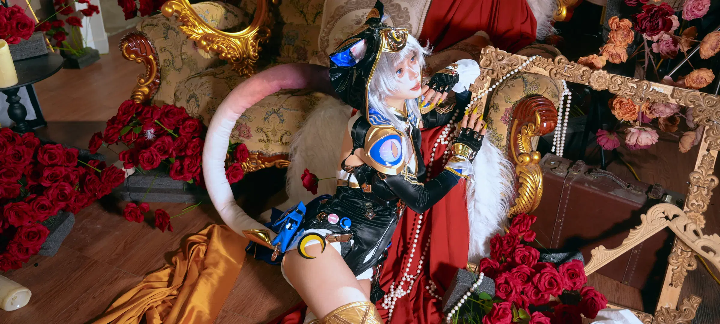 [Cifera Cosplay] Gorgeous kitty of Amphoreus from Honkai: Star Rail by xobbb银 - Image 4