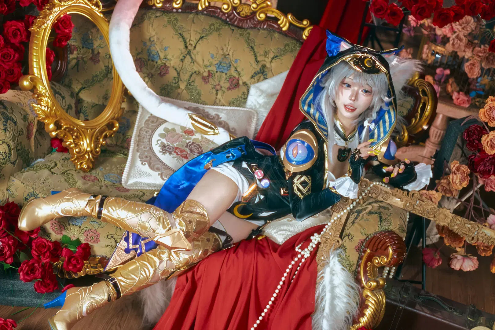 [Cifera Cosplay] Gorgeous kitty of Amphoreus from Honkai: Star Rail by xobbb银 - Image 6
