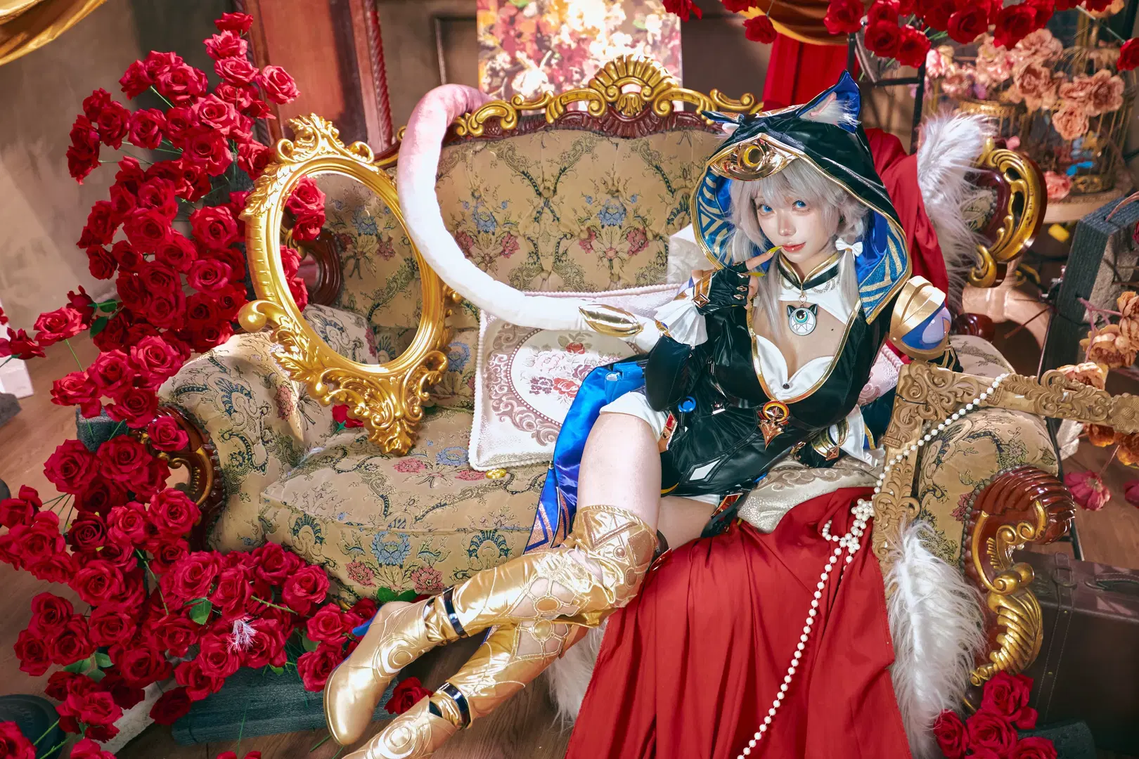 [Cifera Cosplay] Gorgeous kitty of Amphoreus from Honkai: Star Rail by xobbb银 - Image 7