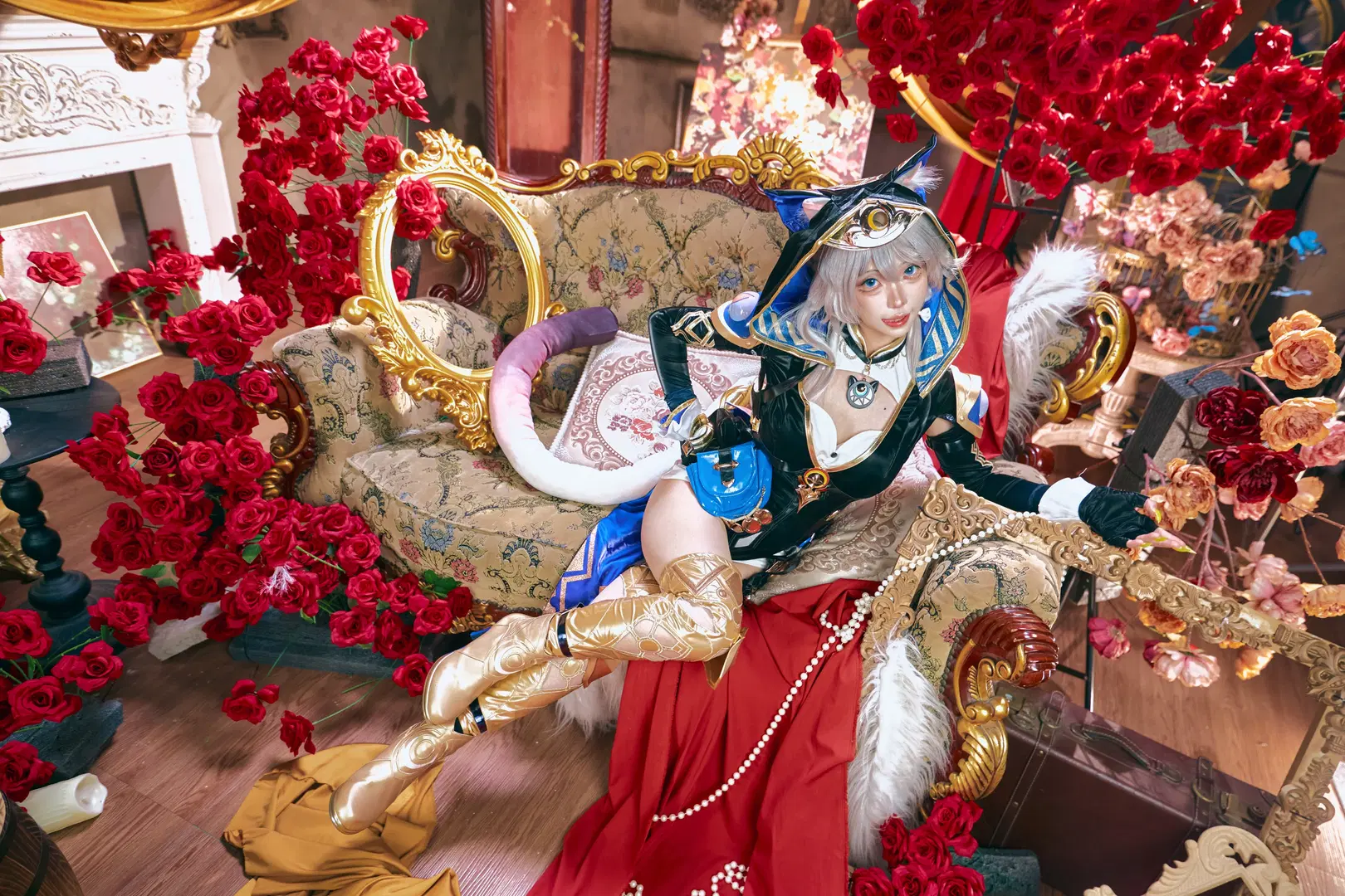 [Cifera Cosplay] Gorgeous kitty of Amphoreus from Honkai: Star Rail by xobbb银 - Image 8