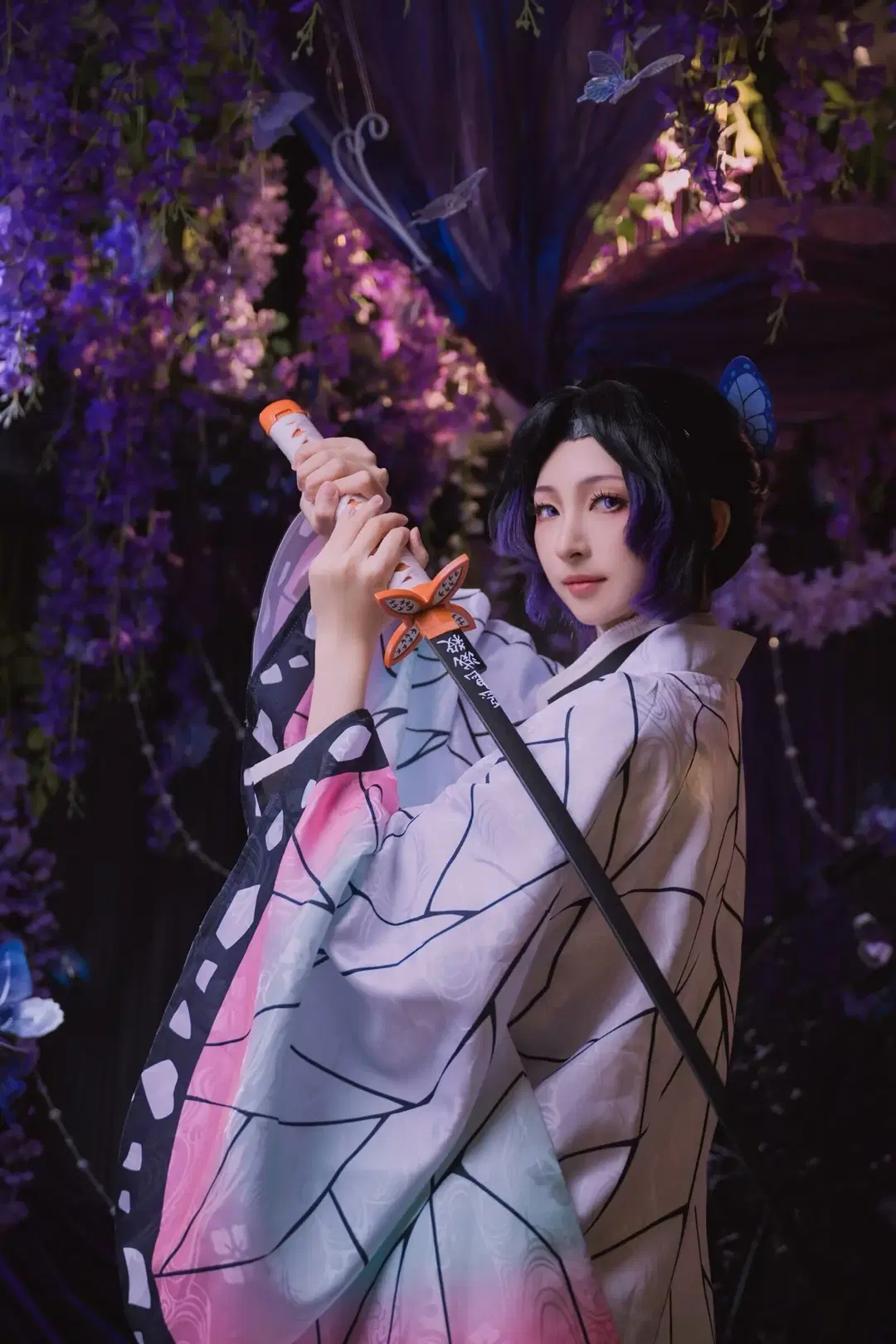 【胡蝶しのぶ コスプレ】藤の花の下の蝶の影、鬼滅の刃の優しさと強さ - 想名字好烦 - 6枚目