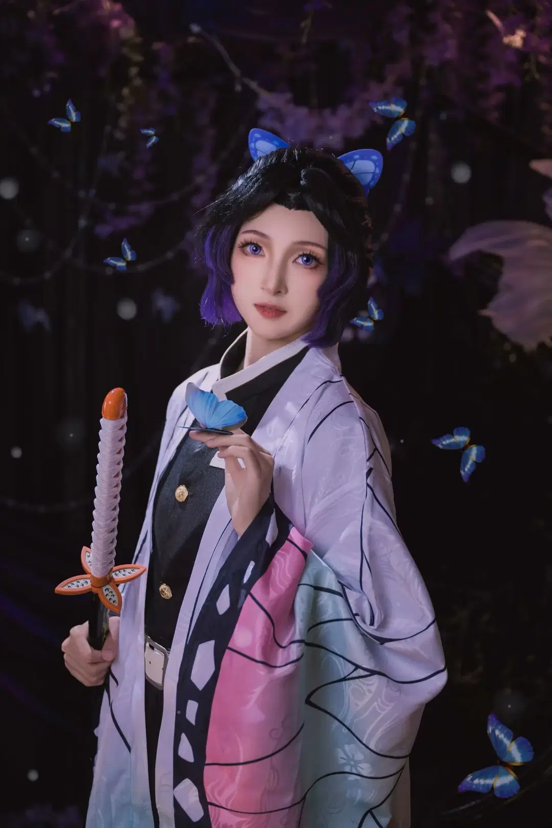 【胡蝶しのぶ コスプレ】藤の花の下の蝶の影、鬼滅の刃の優しさと強さ - 想名字好烦 - 7枚目