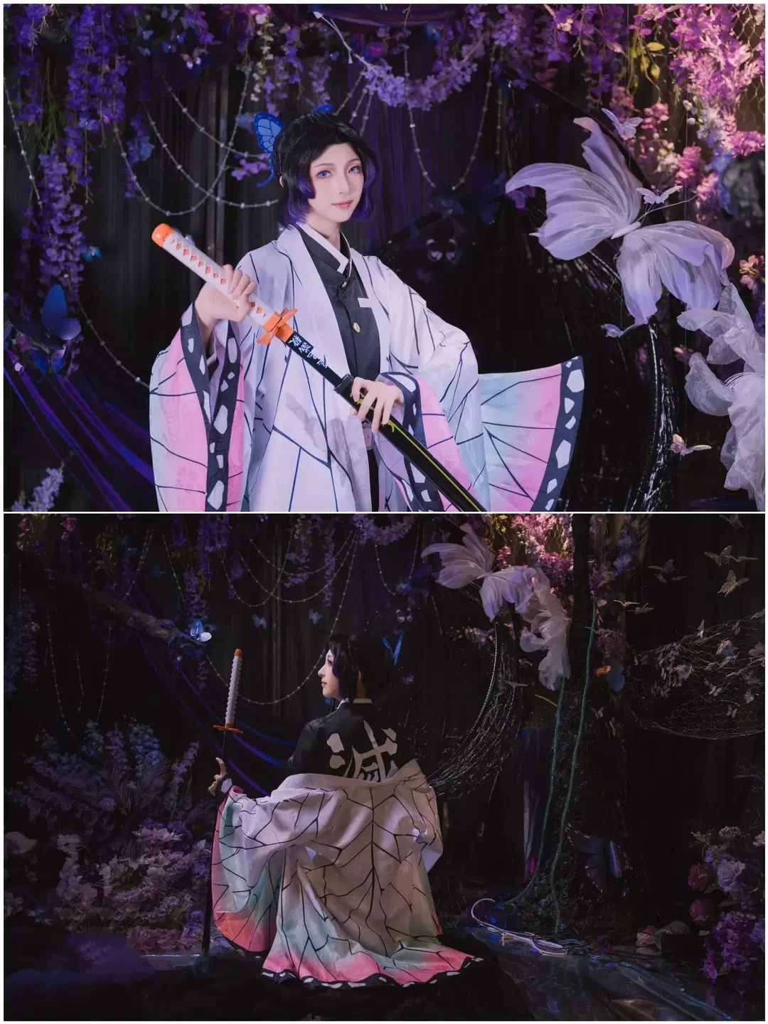 【胡蝶しのぶ コスプレ】藤の花の下の蝶の影、鬼滅の刃の優しさと強さ - 想名字好烦 - 8枚目