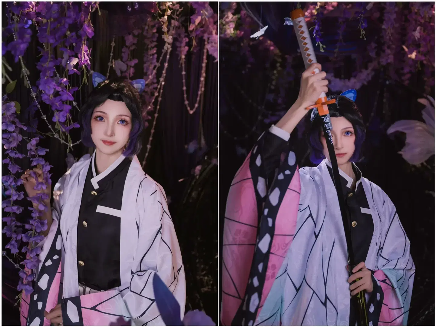【胡蝶しのぶ コスプレ】藤の花の下の蝶の影、鬼滅の刃の優しさと強さ - 想名字好烦 - 9枚目