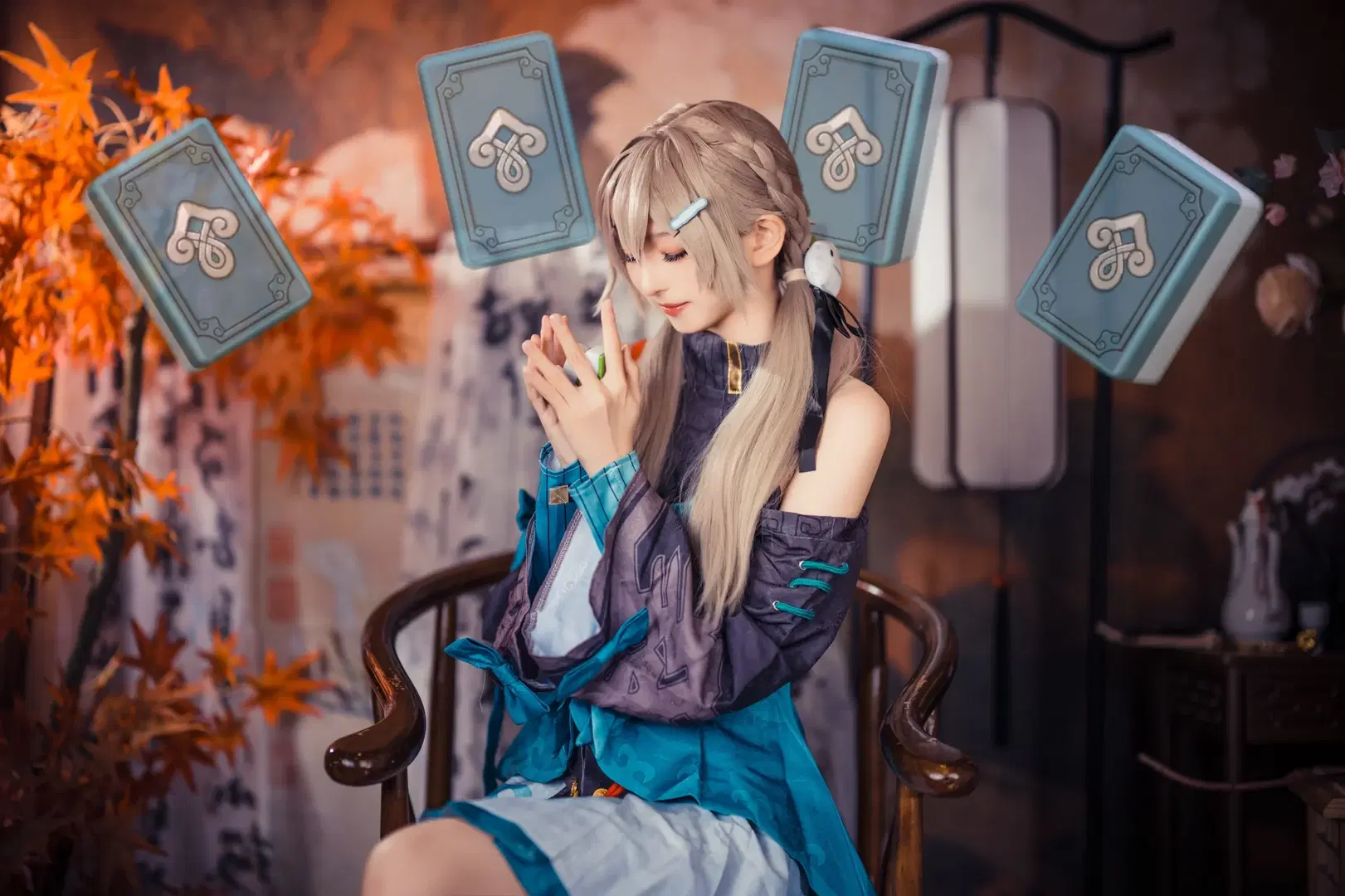 【青雀cos】星穹铁道麻将少女的胡牌时刻 - 想名字好烦 - 第2张